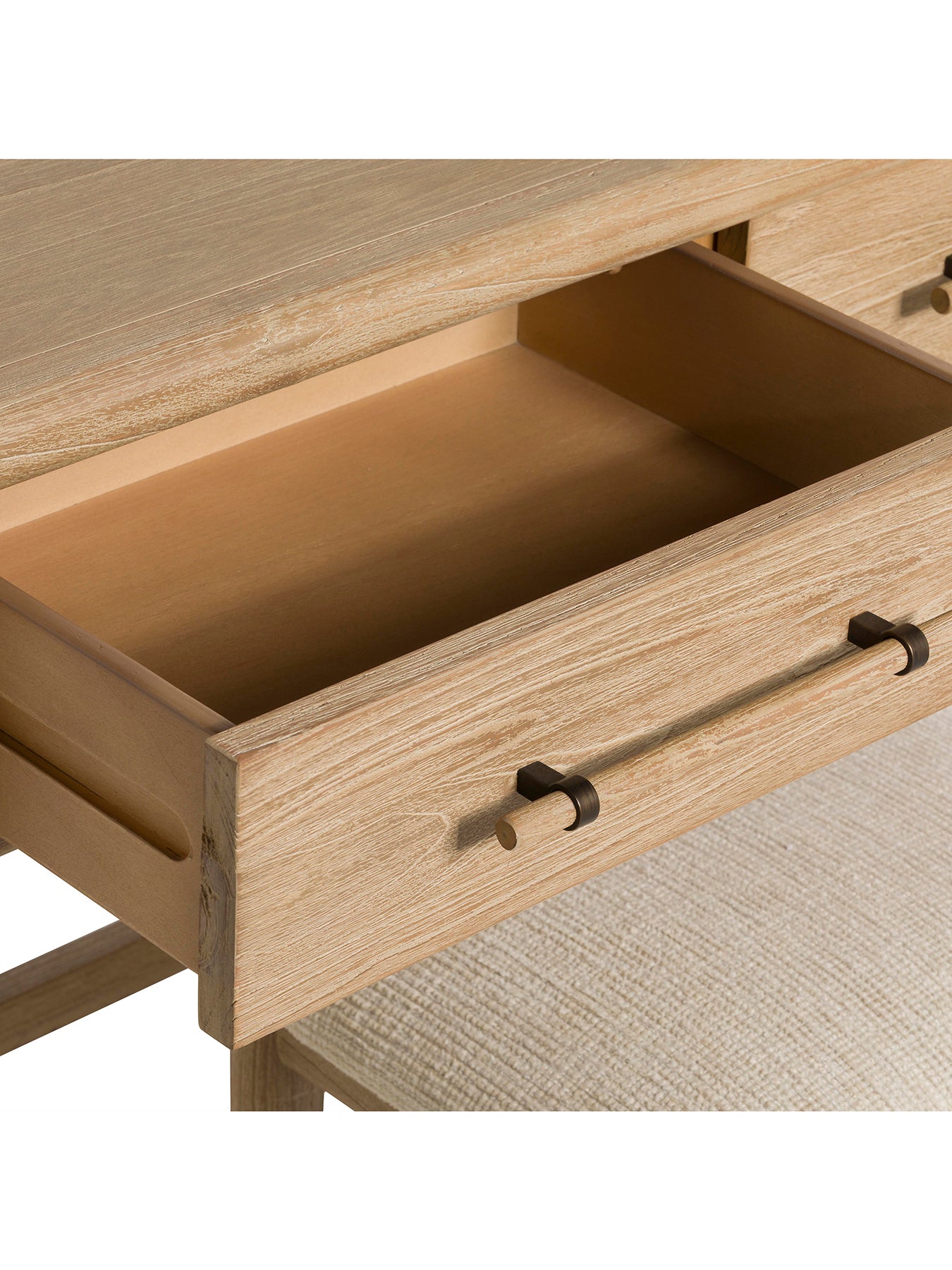 Lucerne Dressing Table and Stool Neutral
