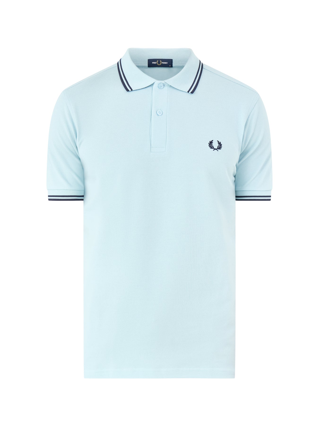 Twin Tipped Polo Shirt Blue
