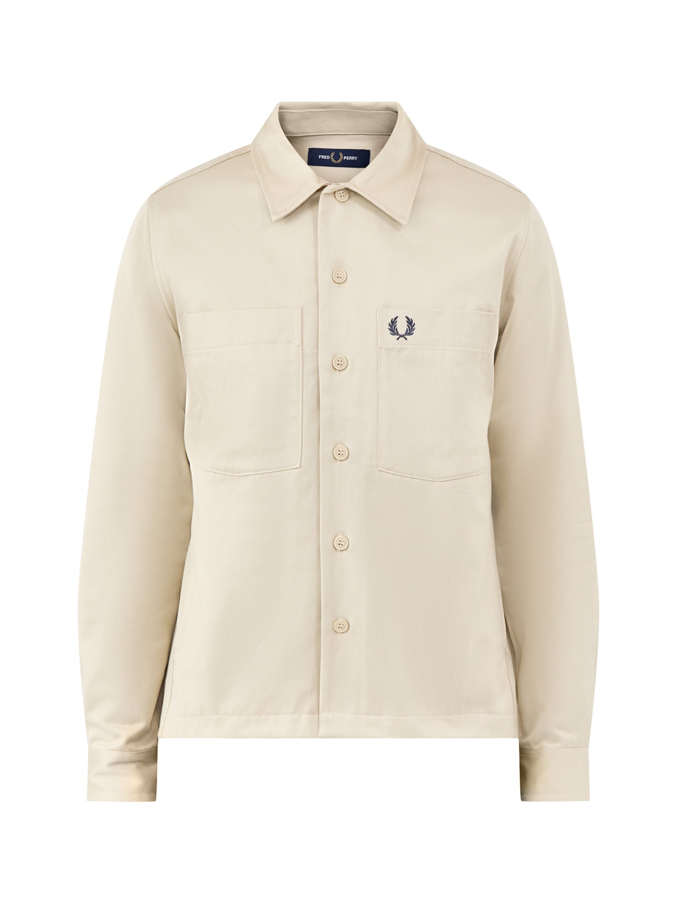 Twill Overshirt Cream