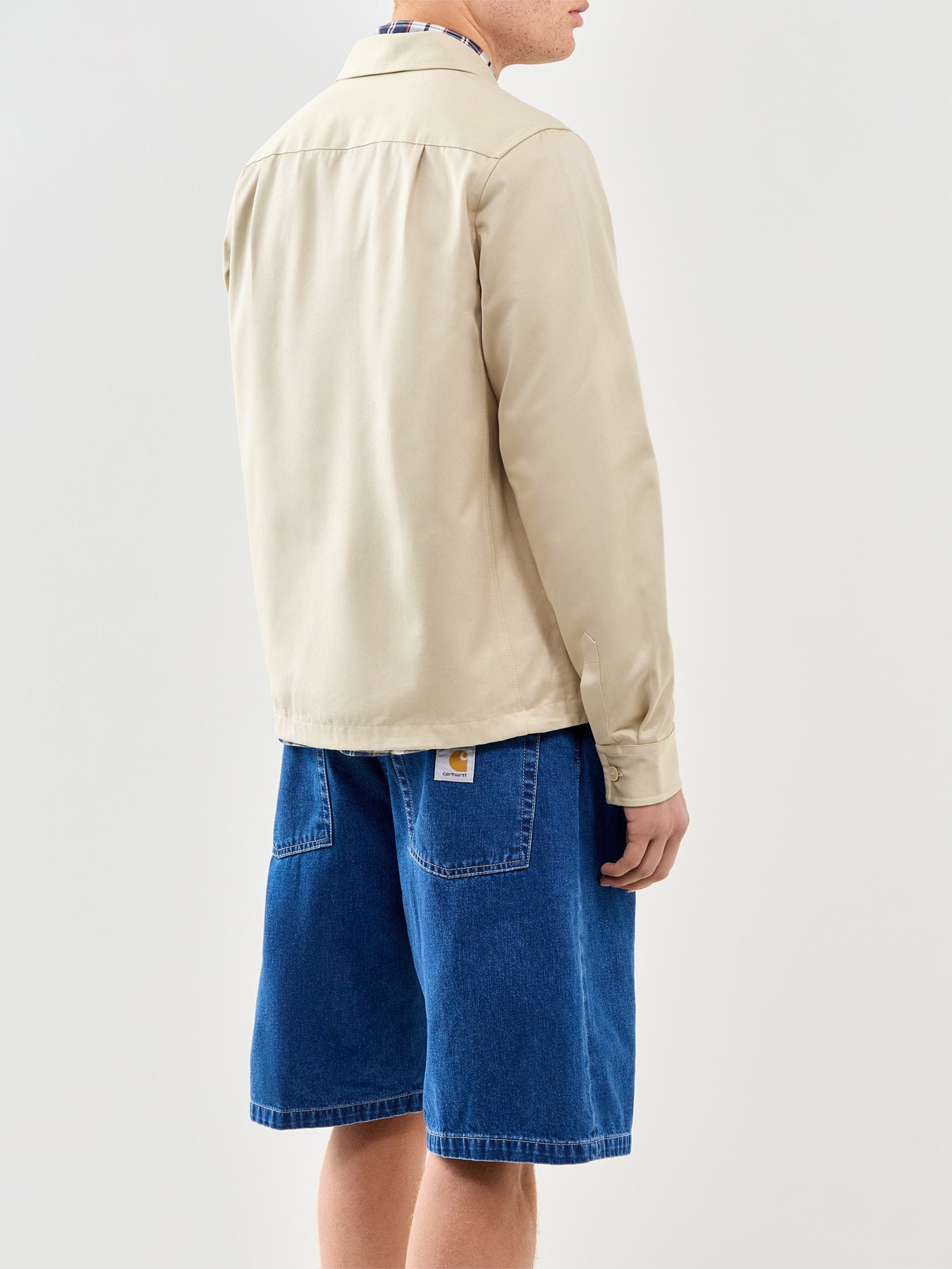 Twill Overshirt Cream