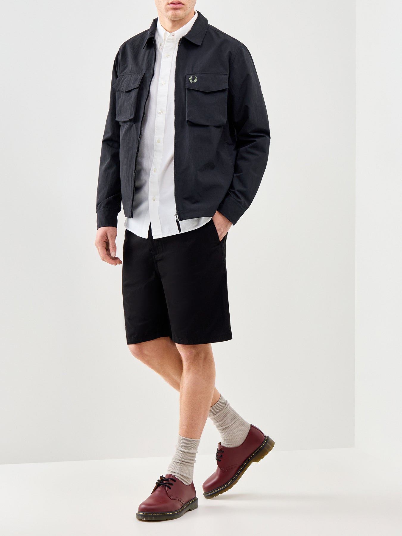 Ripstop Overshirt Black