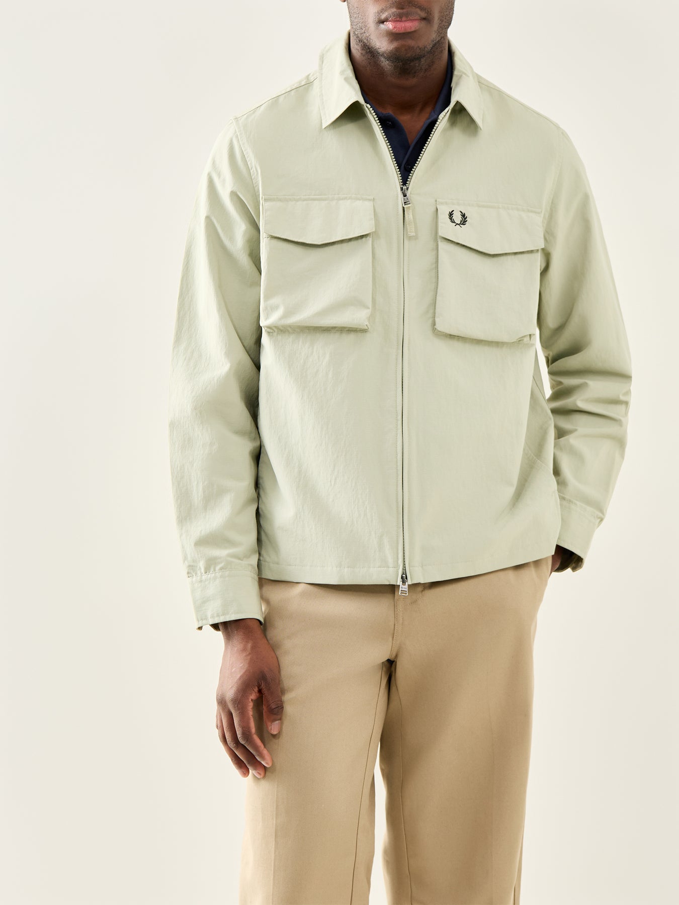 Ripstop Pocket Overshirt Green