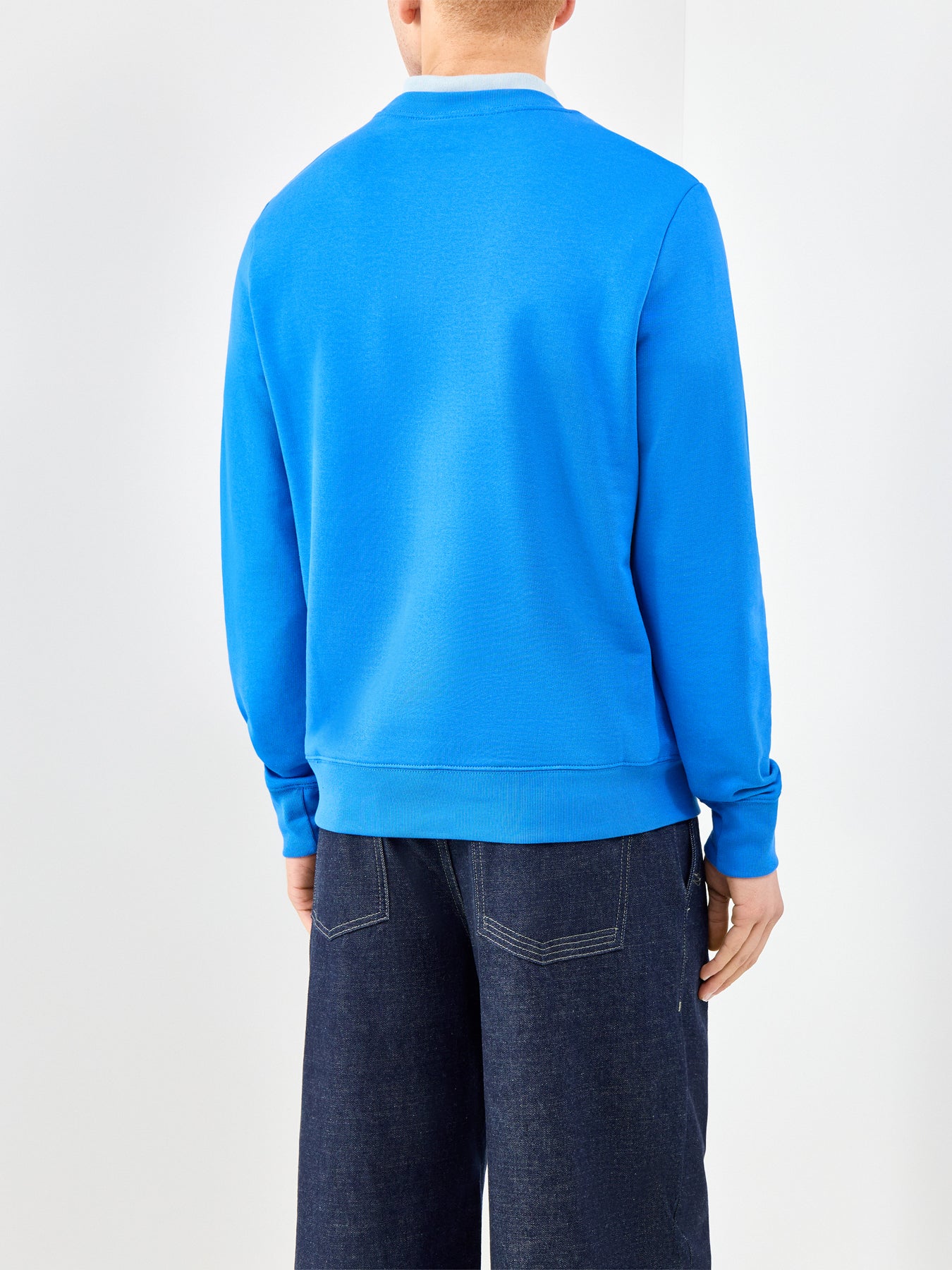 Zebra Logo Sweatshirt Blue