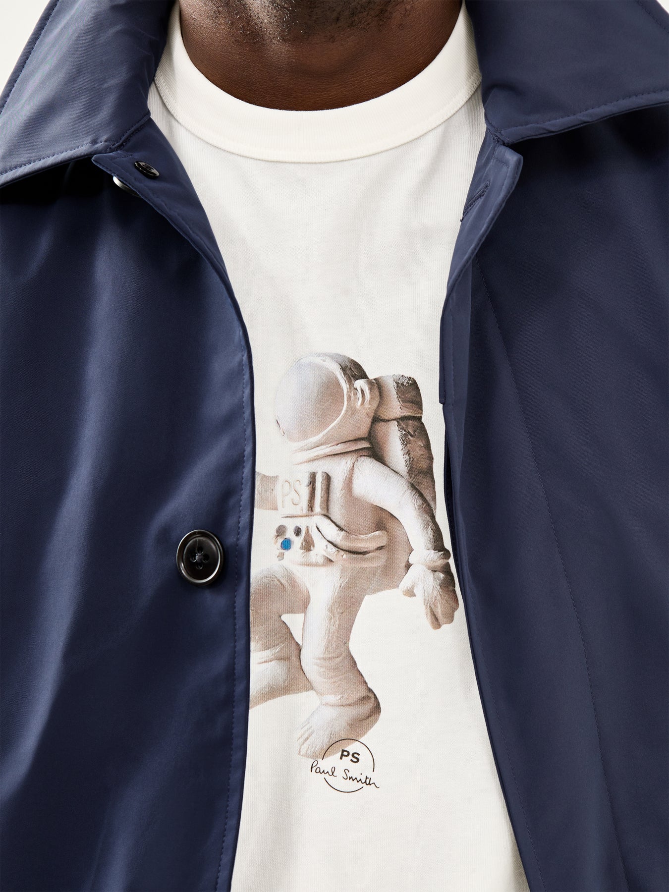 Astronaut Graphic T-Shirt White