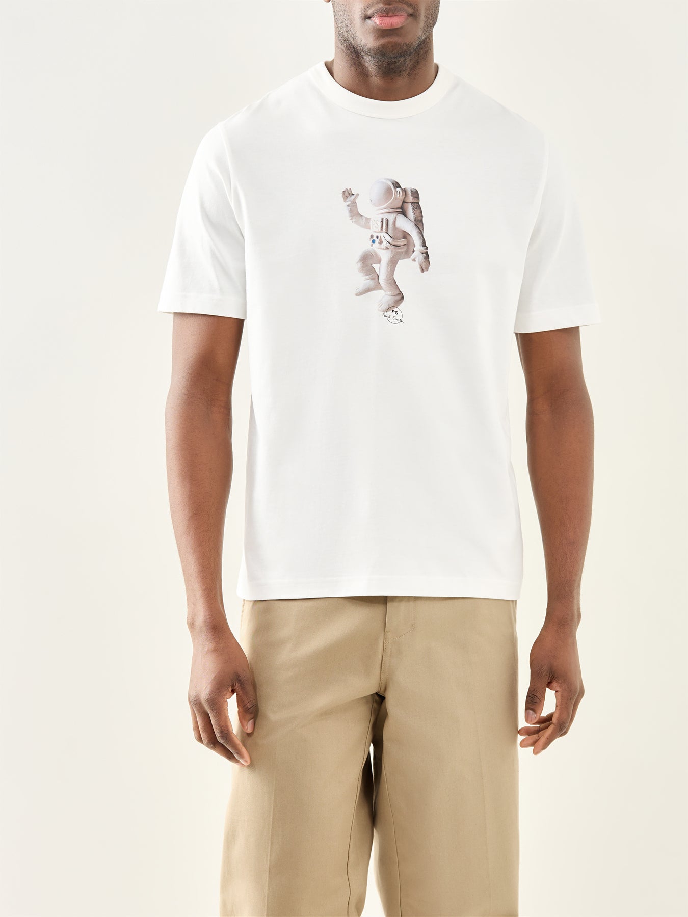 Astronaut Graphic T-Shirt White