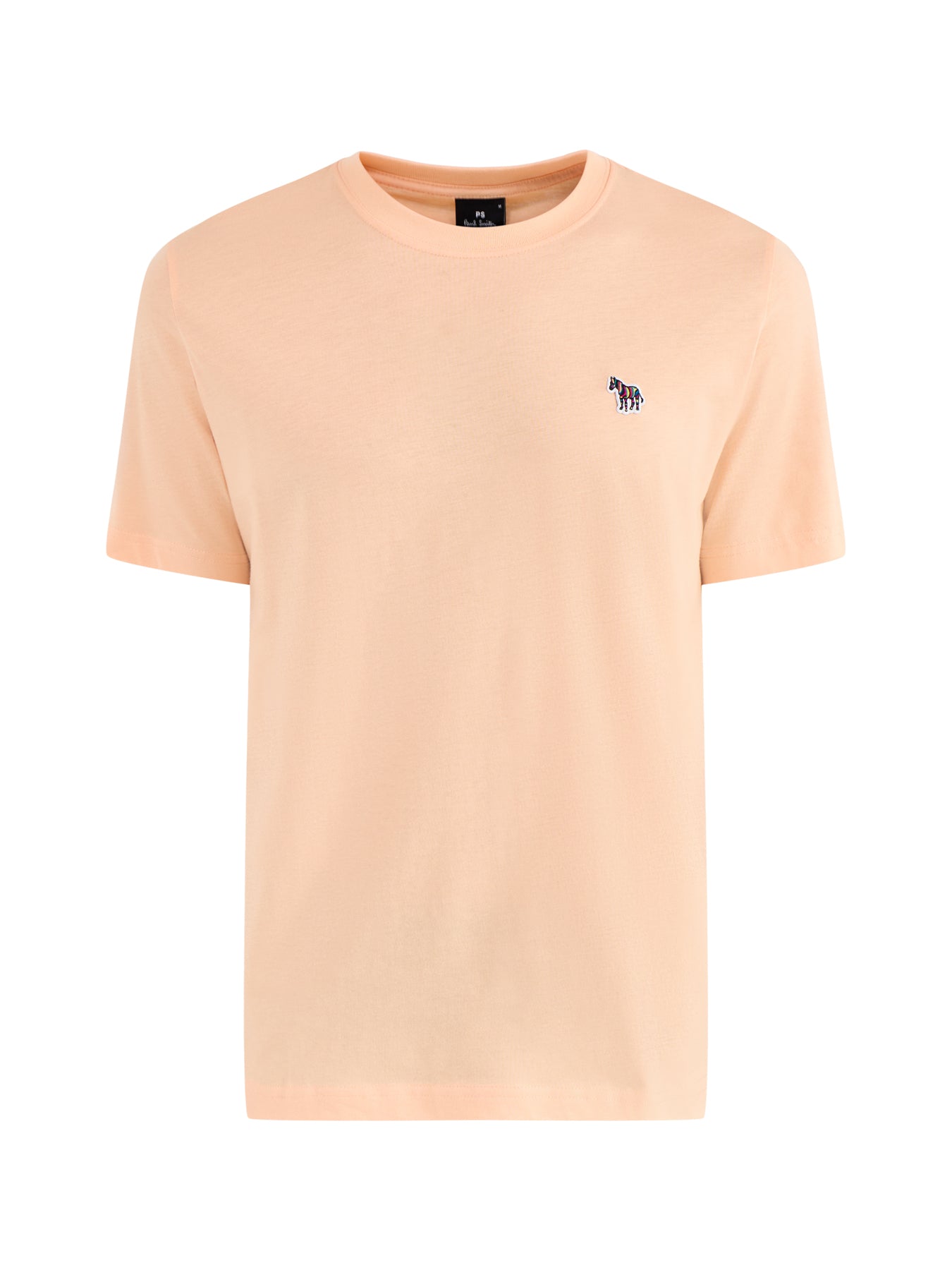 Zebra Graphic Organic Cotton T-Shirt Orange