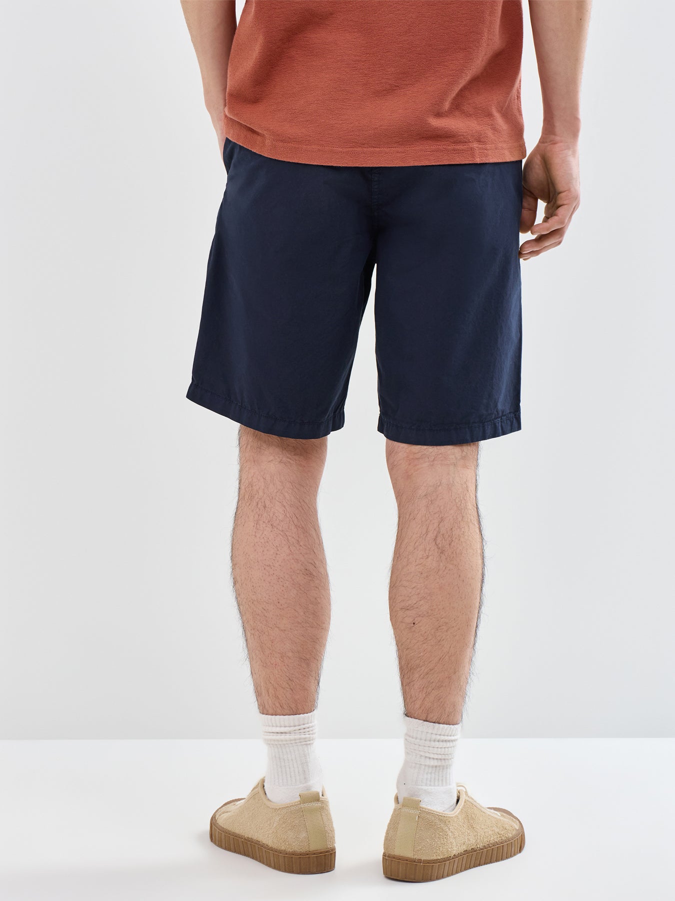 Classic Light Cotton Shorts Blue