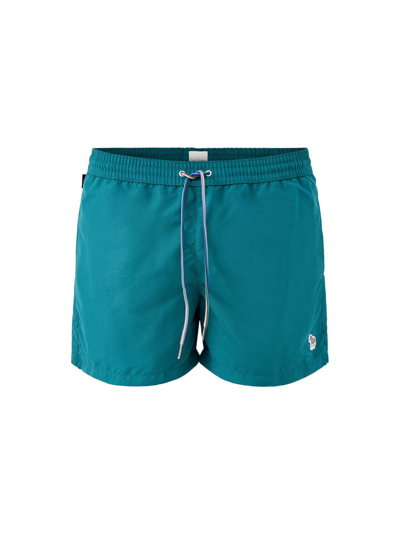 Zebra Logo Swim Shorts Green