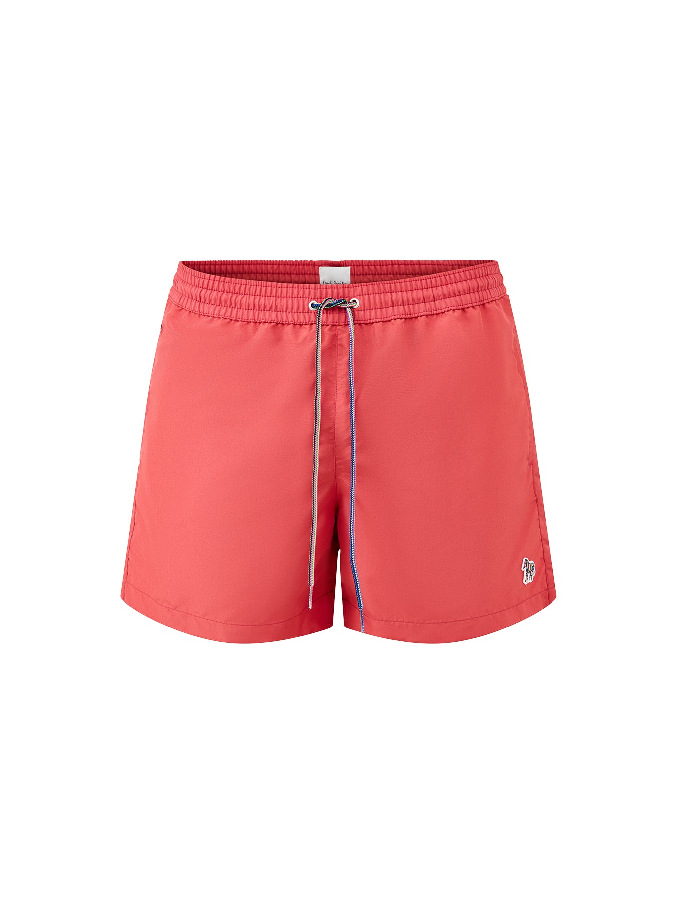 Zebra Logo Swim Shorts Orange