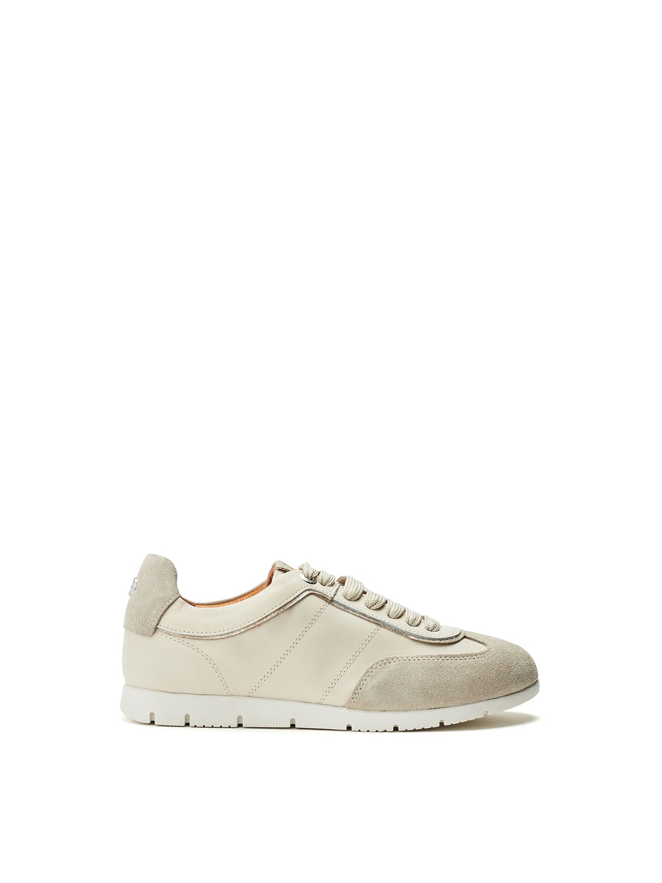 Avrel Leather Trainers White