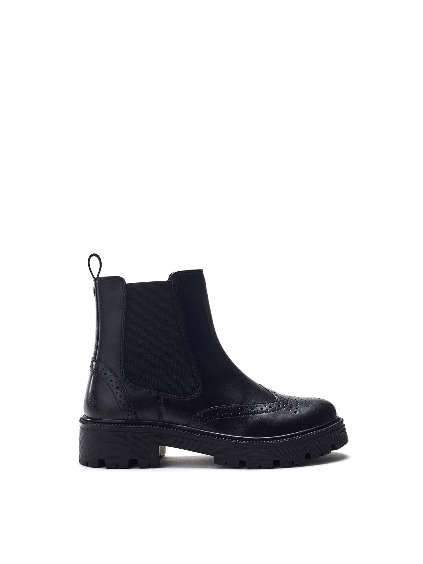 Ordenia Leather Boots Black