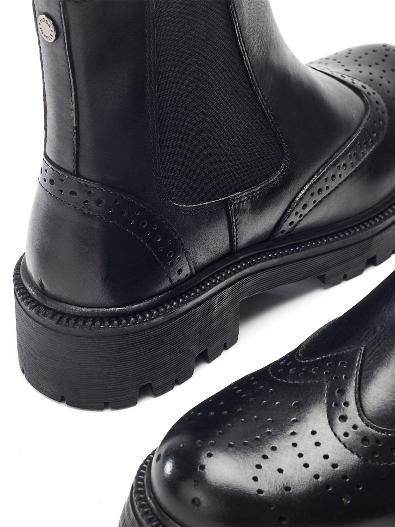 Orraya Leather Boots Black