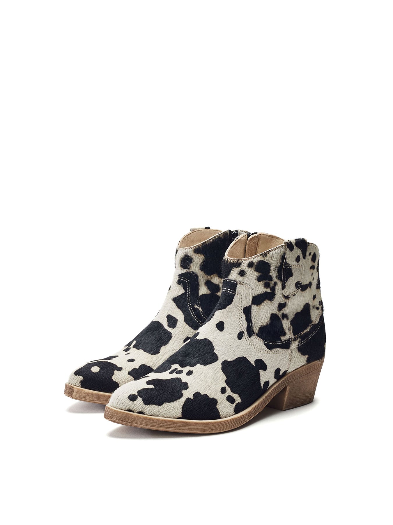 Ovaline Leather Boots