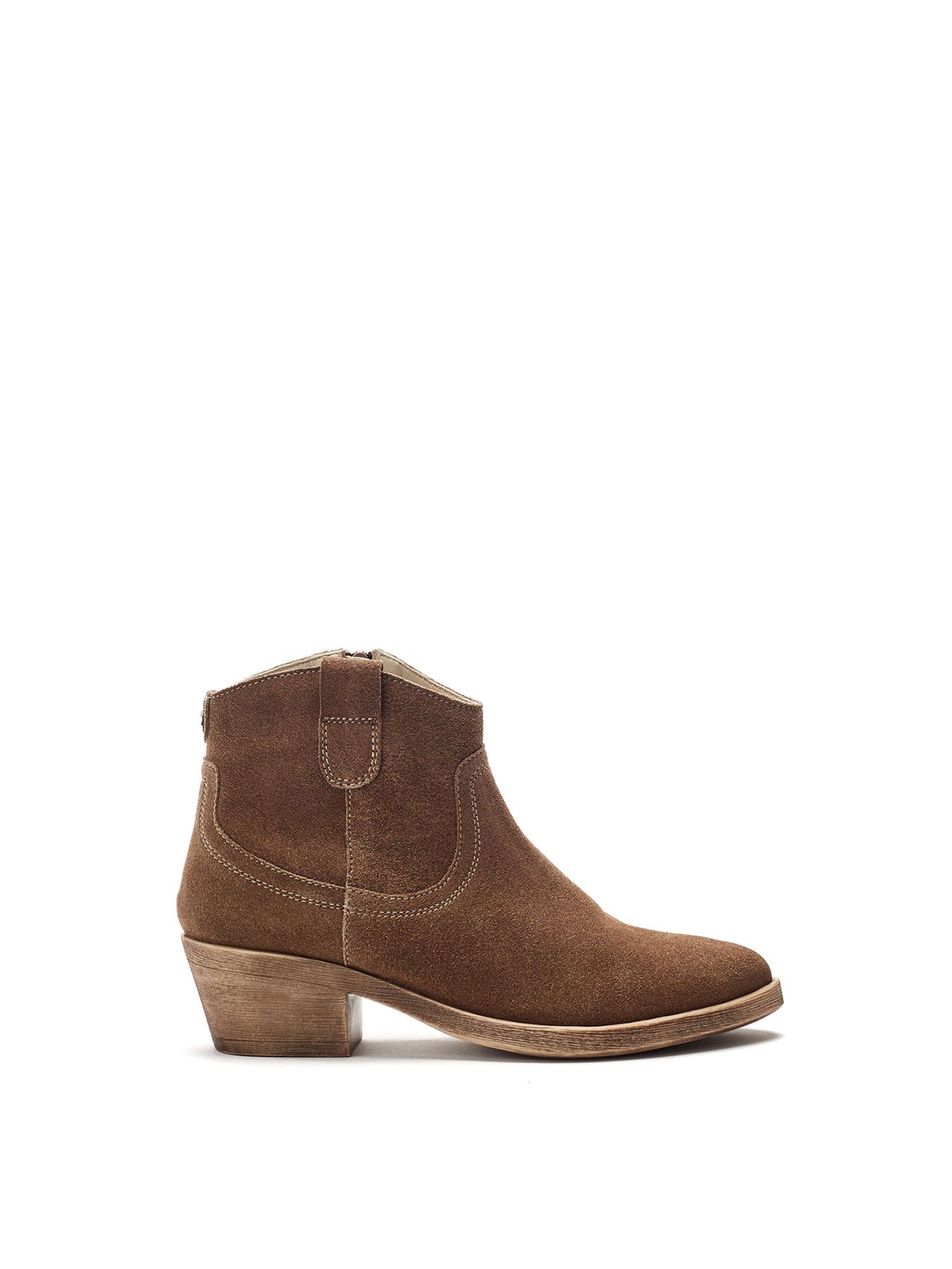 Ovaline Leather Boots Neutral