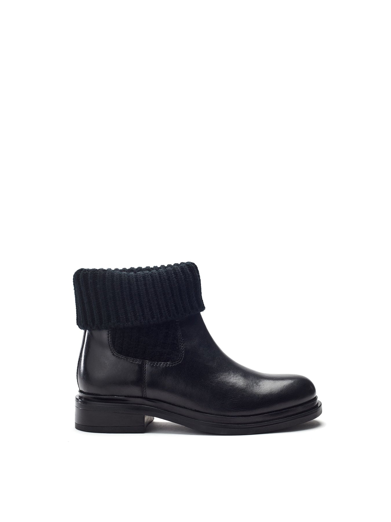 Ozarra Leather Boots Black