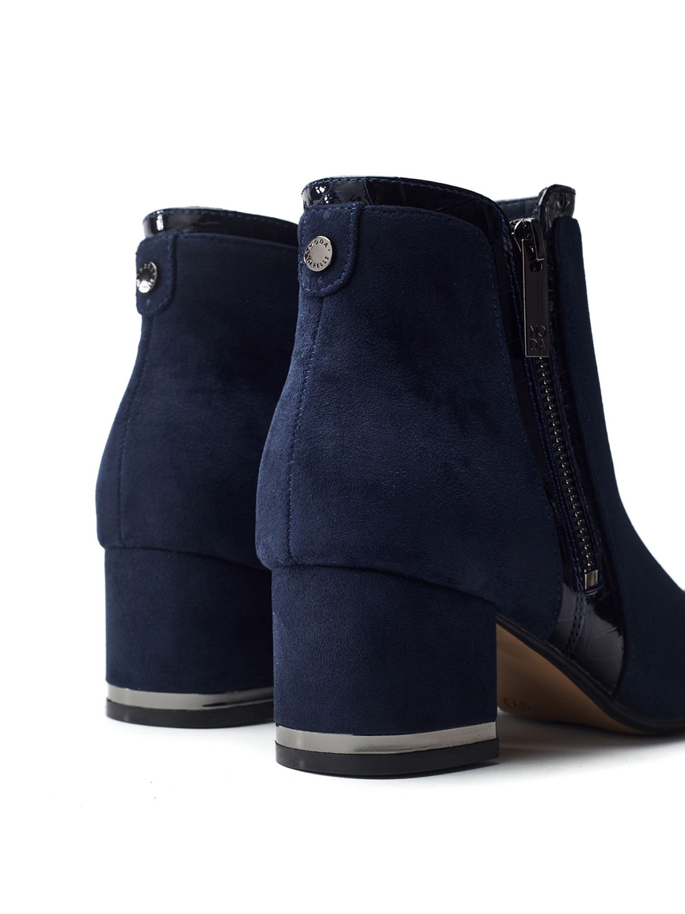 Pajor Leather Boots Blue