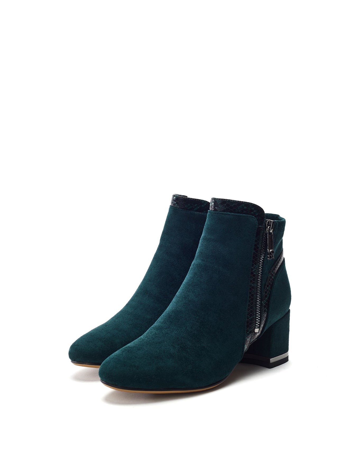 Pesar Leather Boots Green