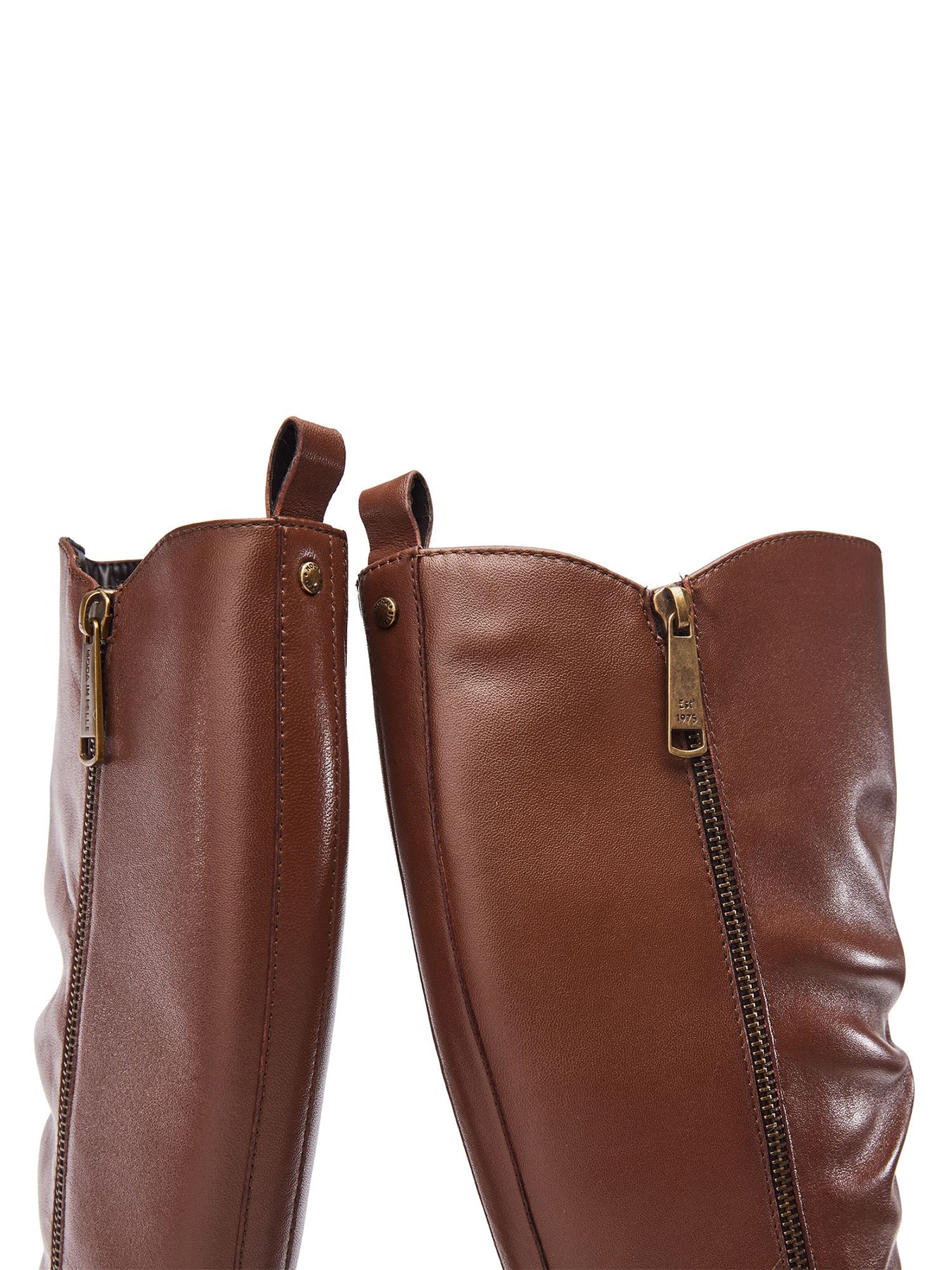 Riez Leather Boots Tan