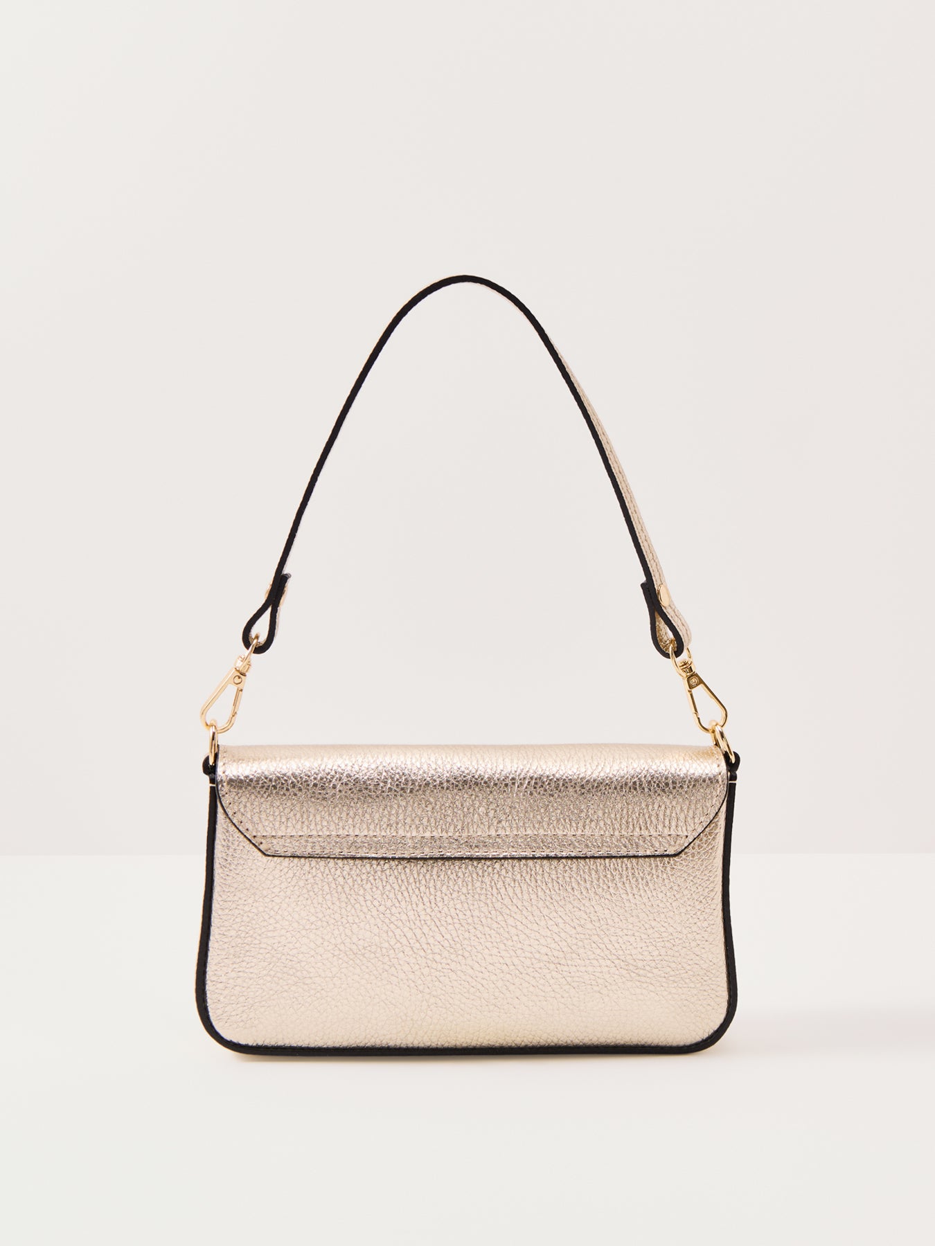 Munro Leather Bag Gold
