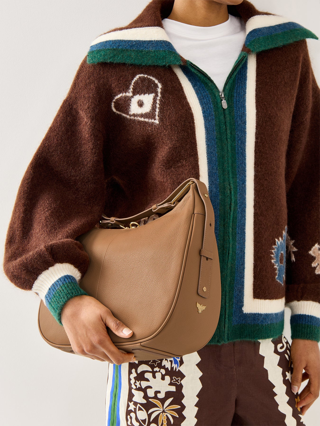 Charlie Leather Bag Tan