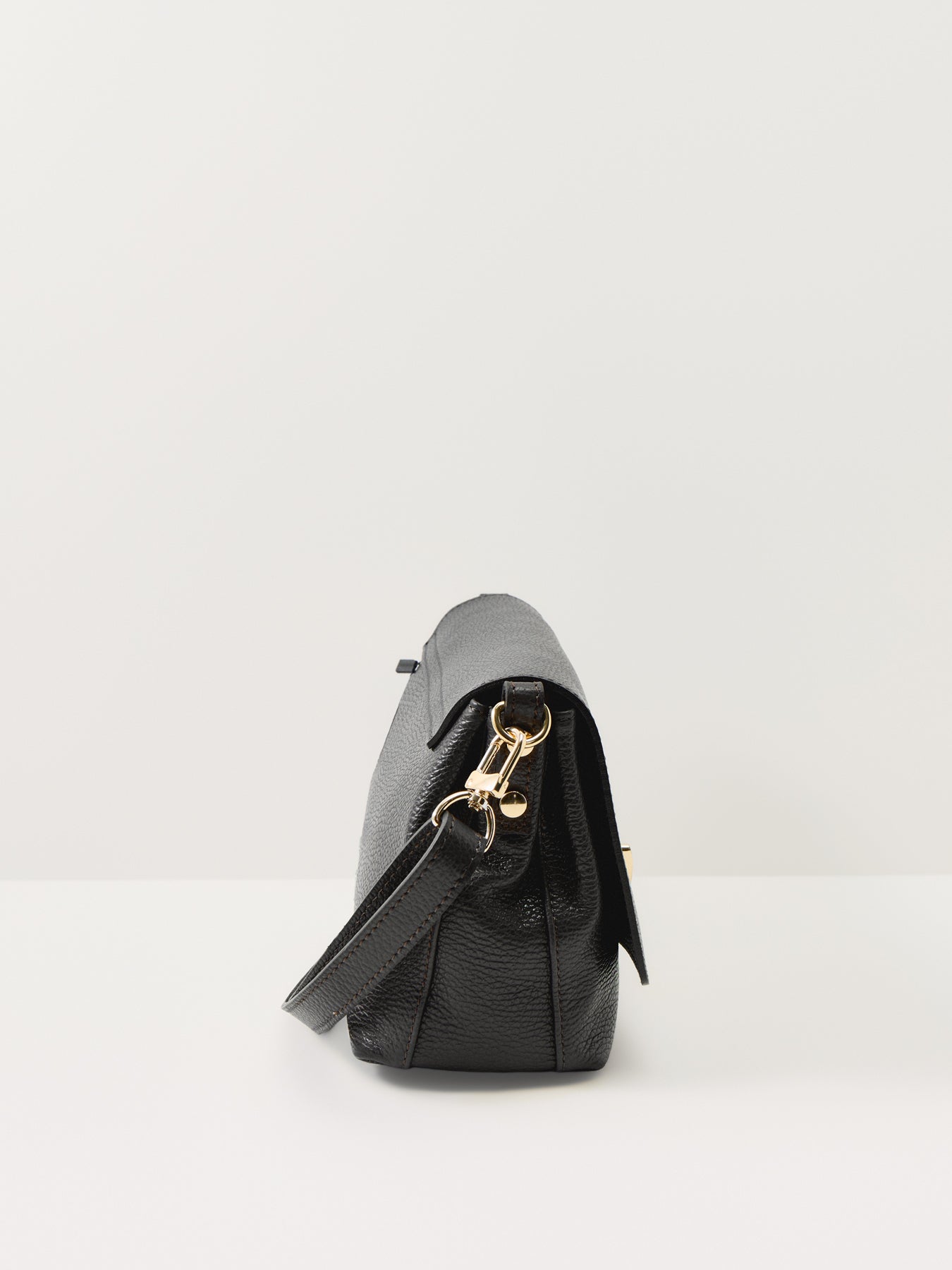 Maisie Maxi Leather Bag Black