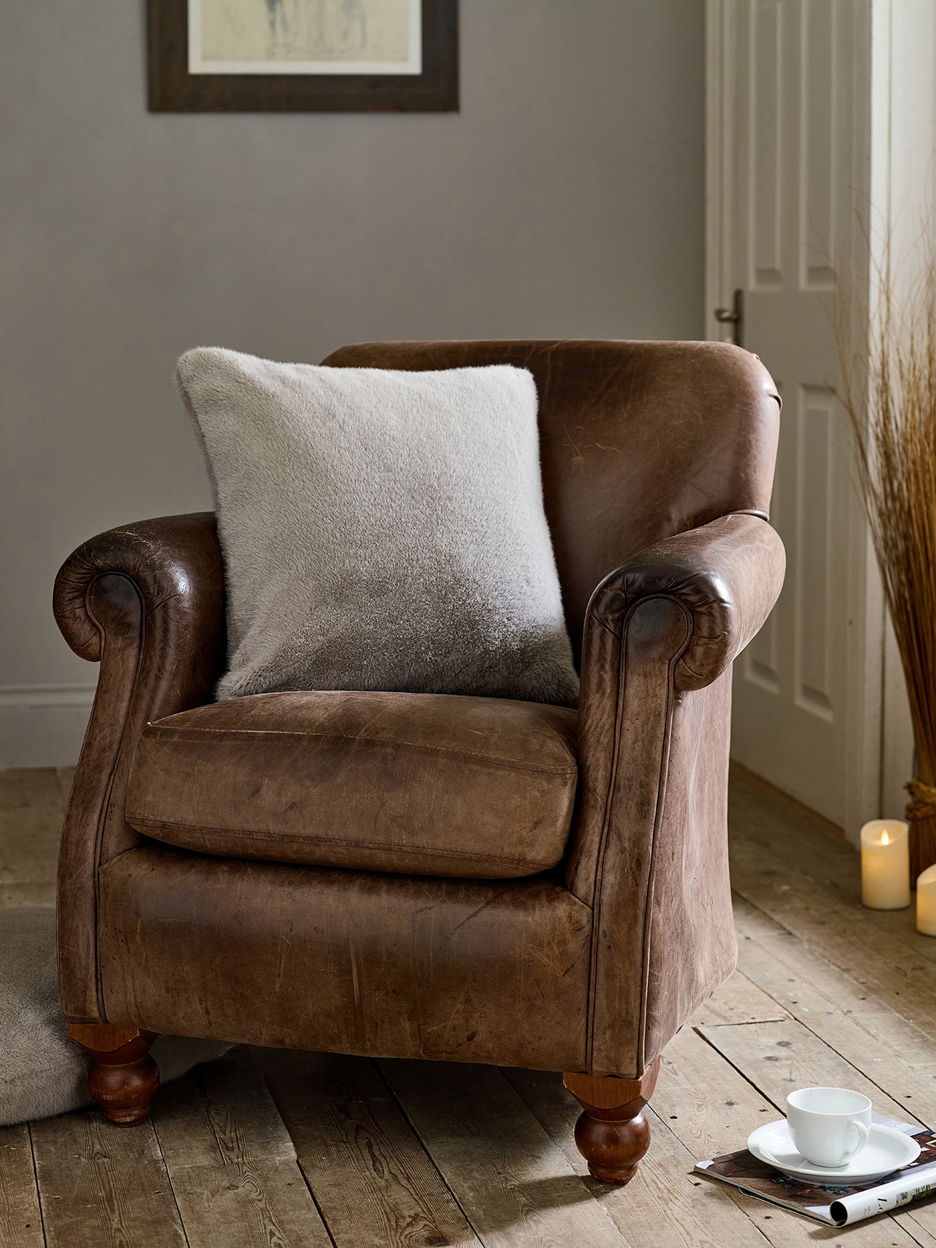 Ashford Cushion Pair 50×50cm No Colour
