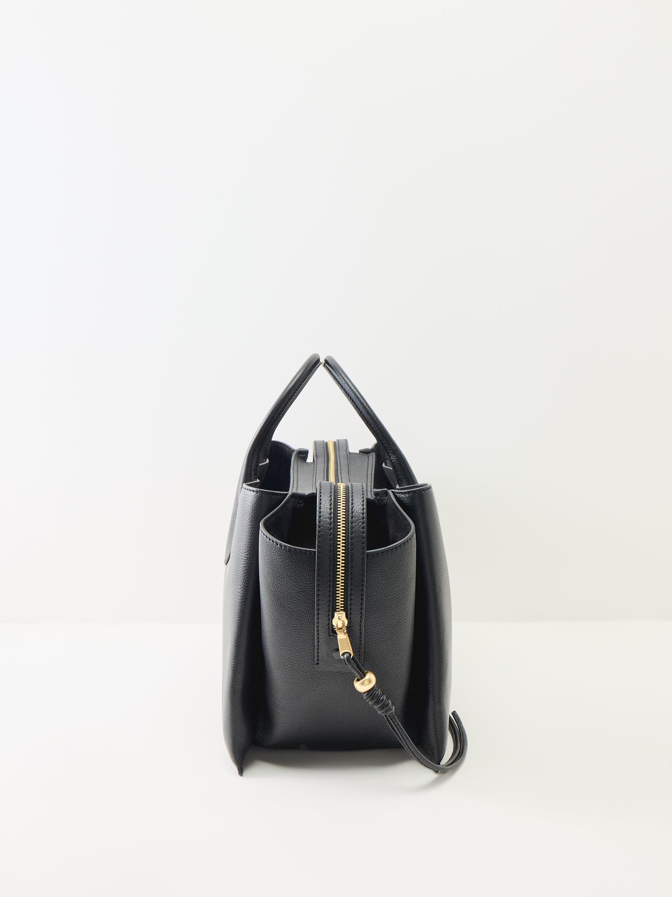 Romilly Large Ziptop Grab Black