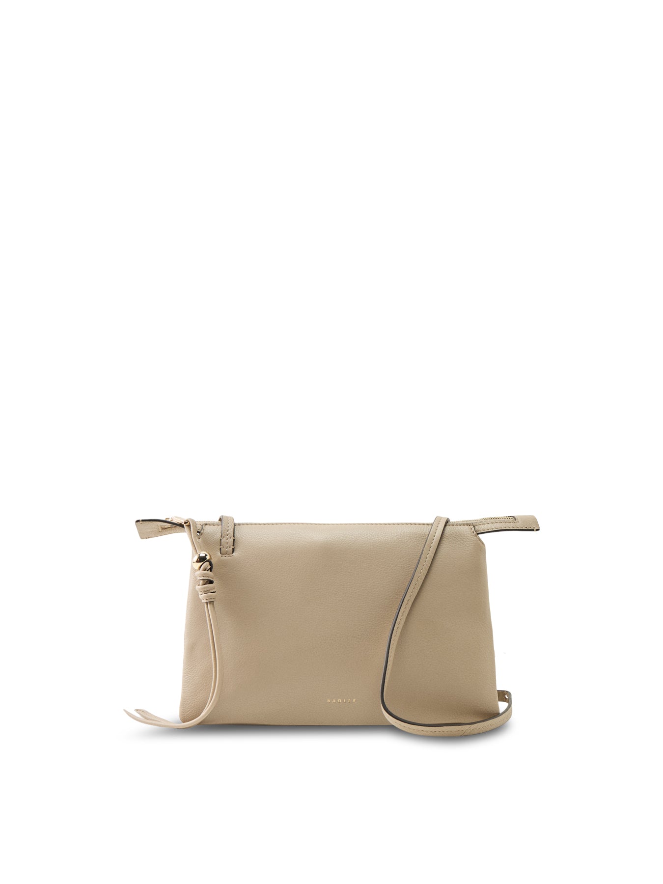 Romilly Medium Ziptop Crossbody Porcini