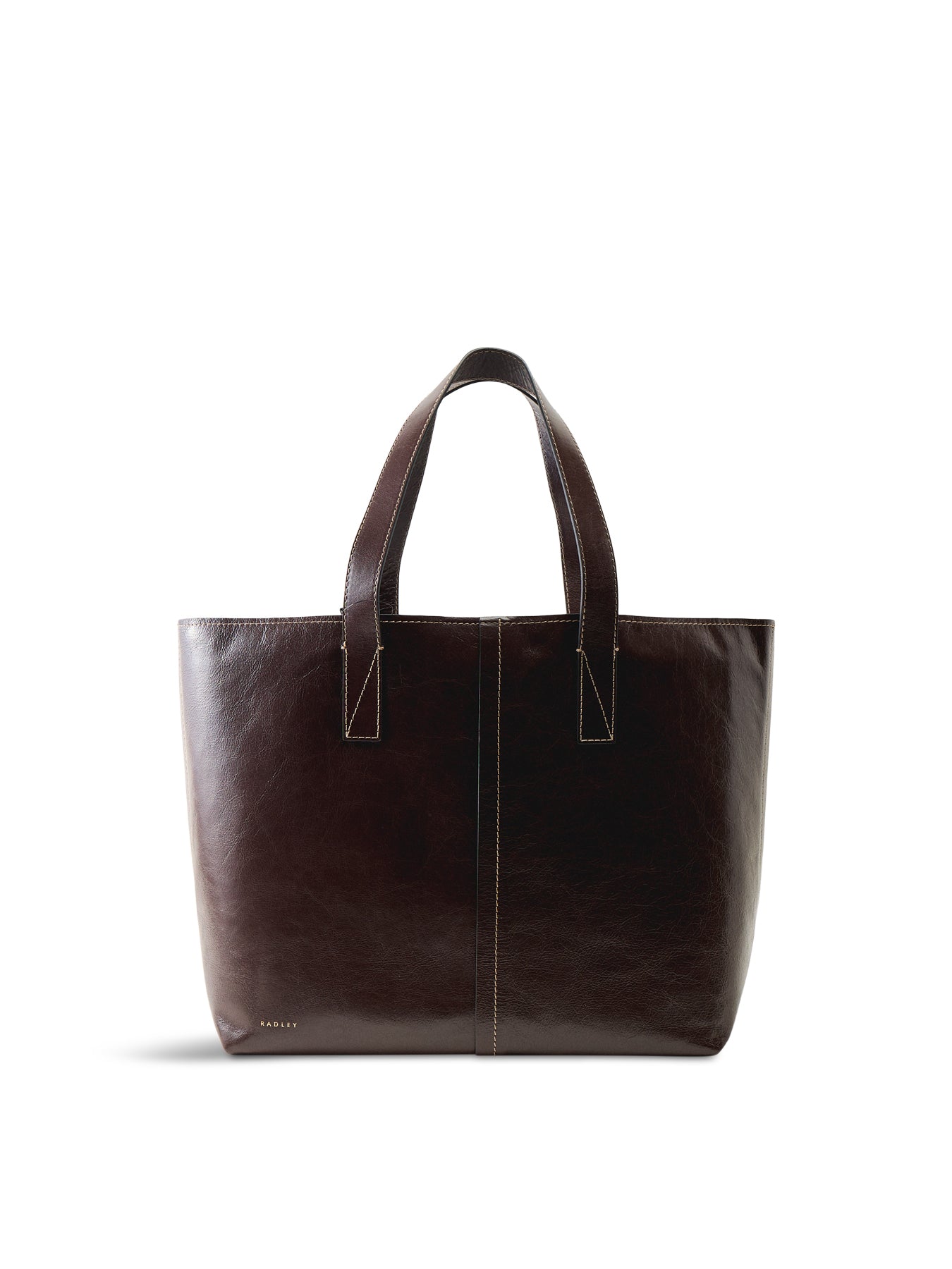Broadway Market Large Open Top Tote Brown