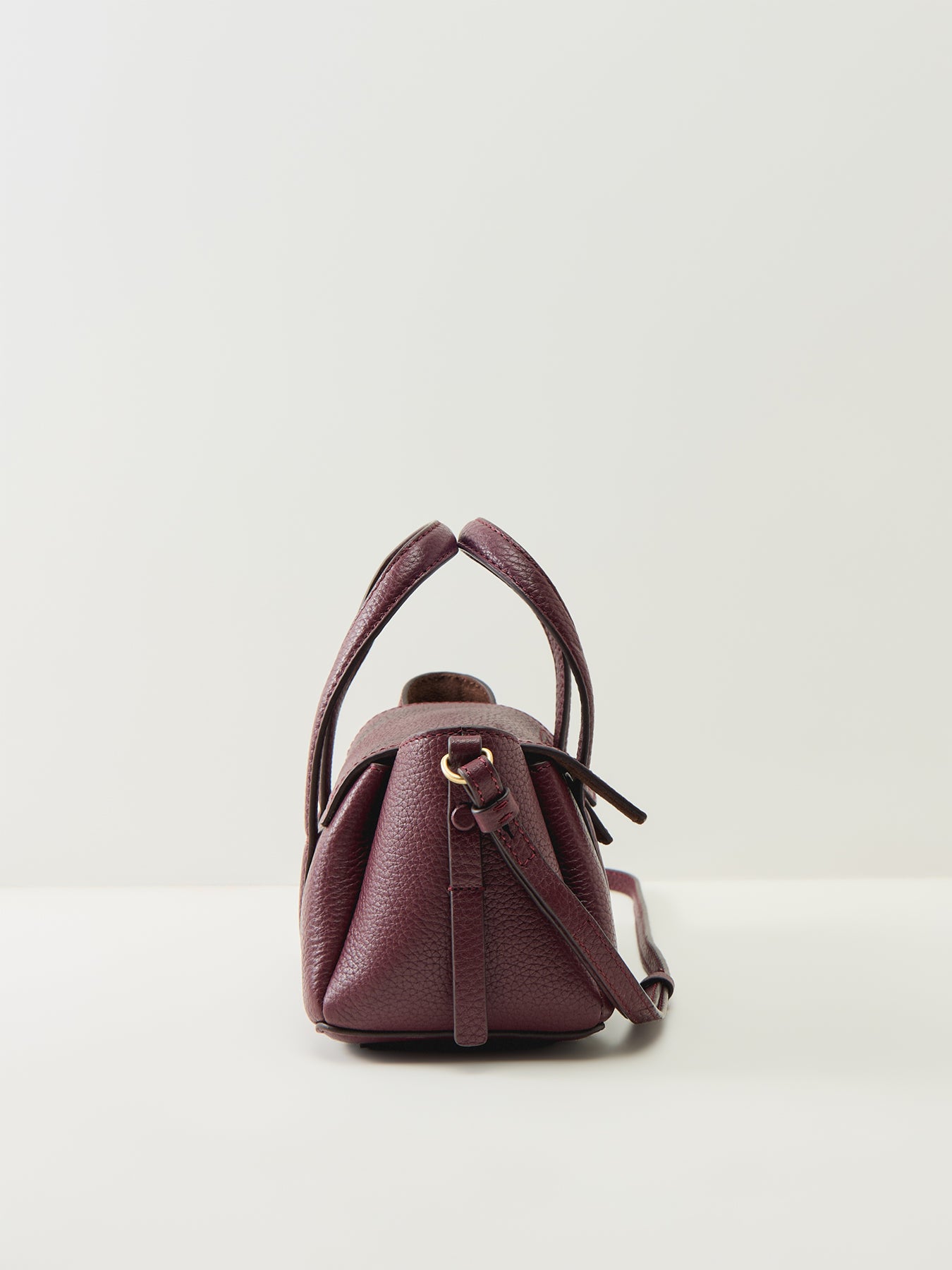 Chancery Small Flapover Grab Burgundy