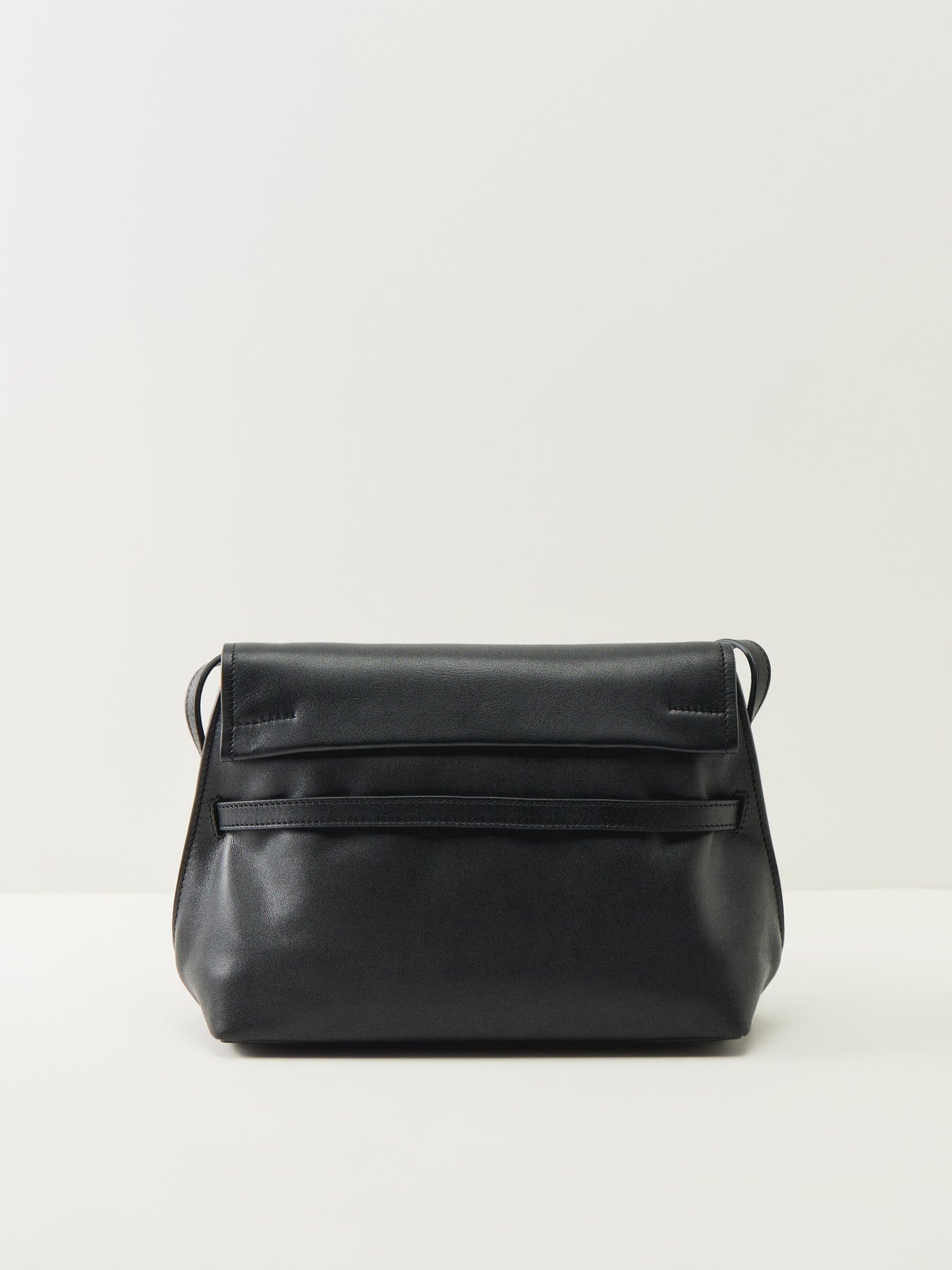Christina Small Flapover Crossbody Black