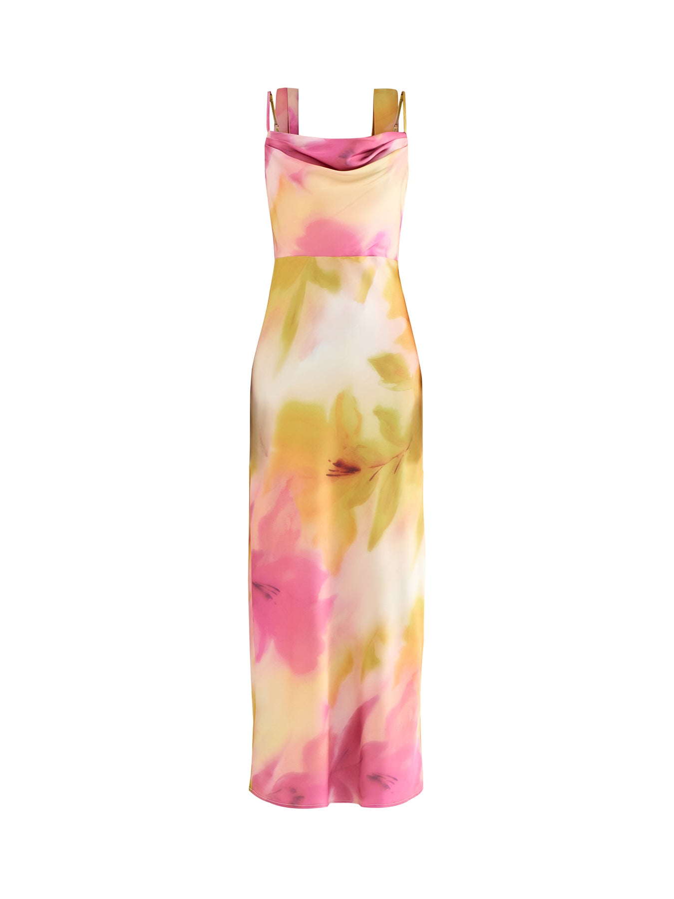 Keisha Scarf Maxi Dress Floral
