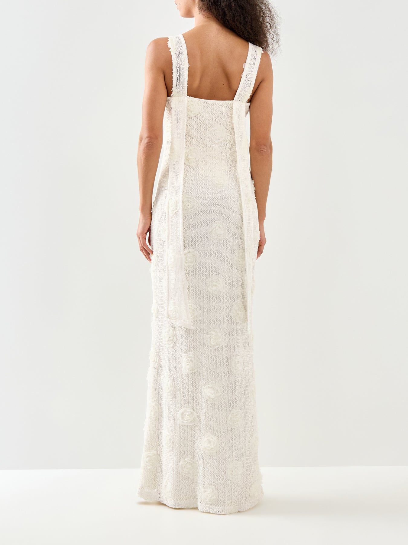 Nancie Floral Maxi Dress Cream