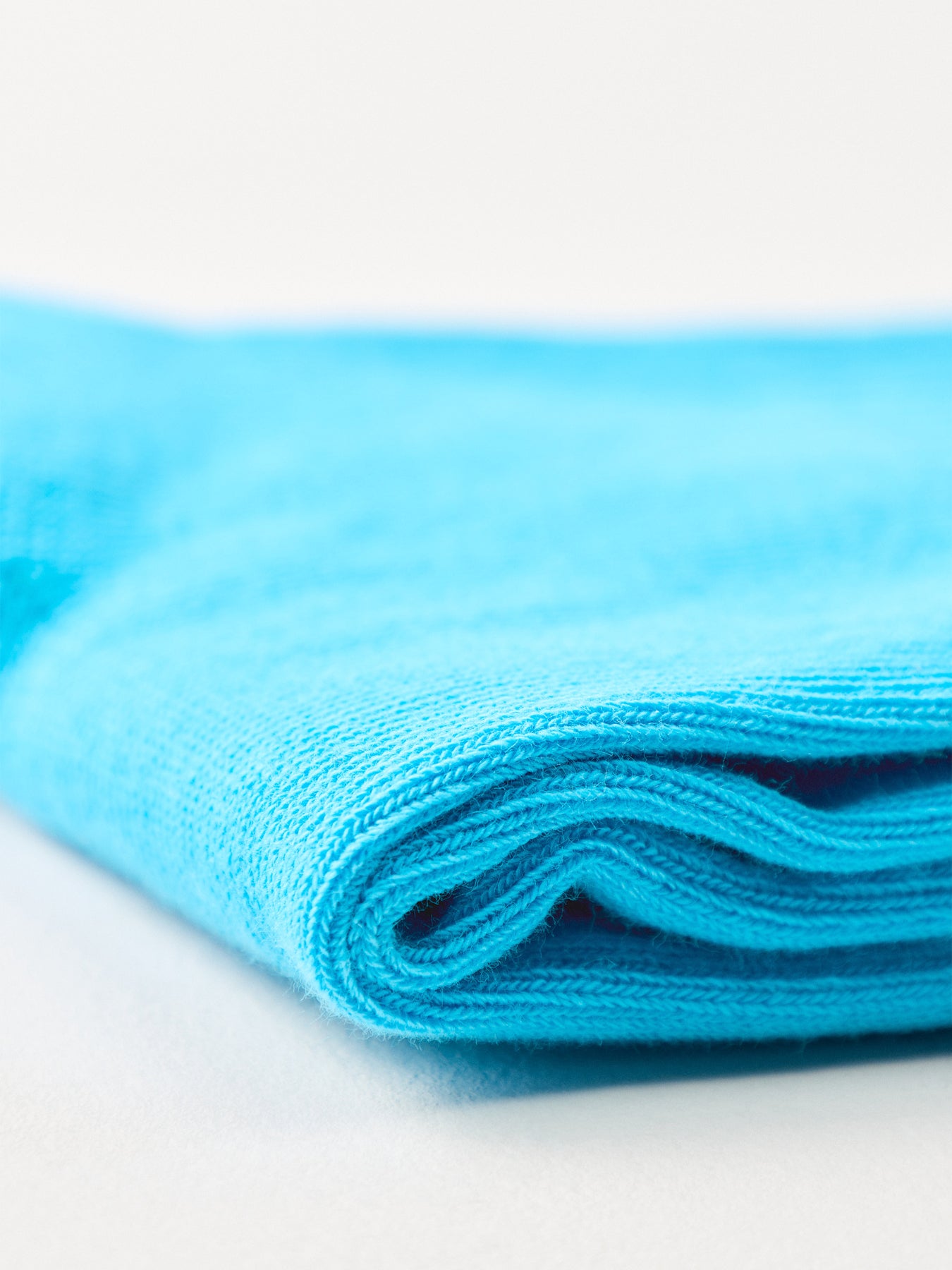Puff Puff Sneaker Socks Light Blue