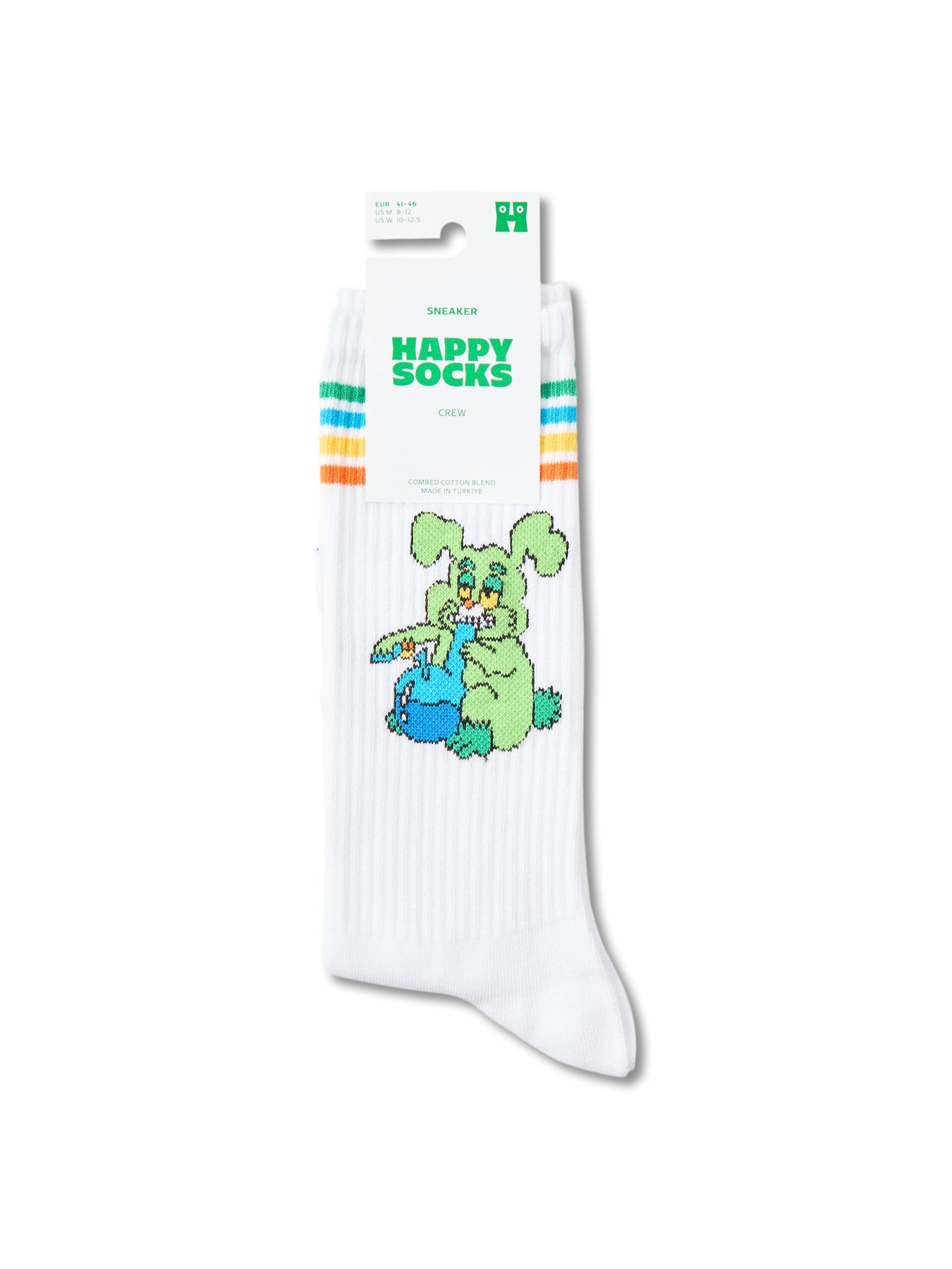 Bong Bunny Sneaker Socks White
