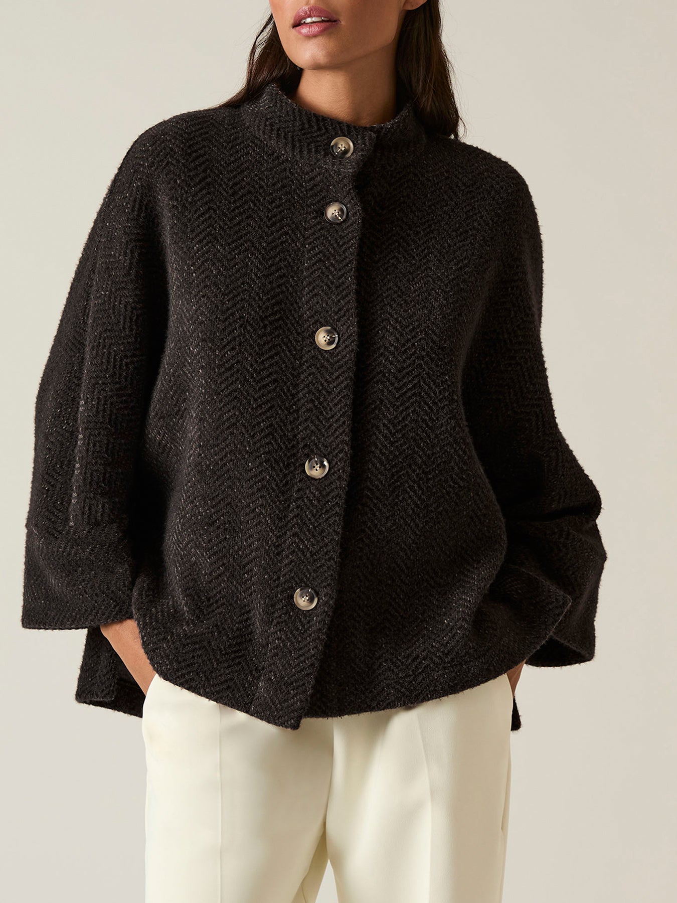 Batwing Jacket Black