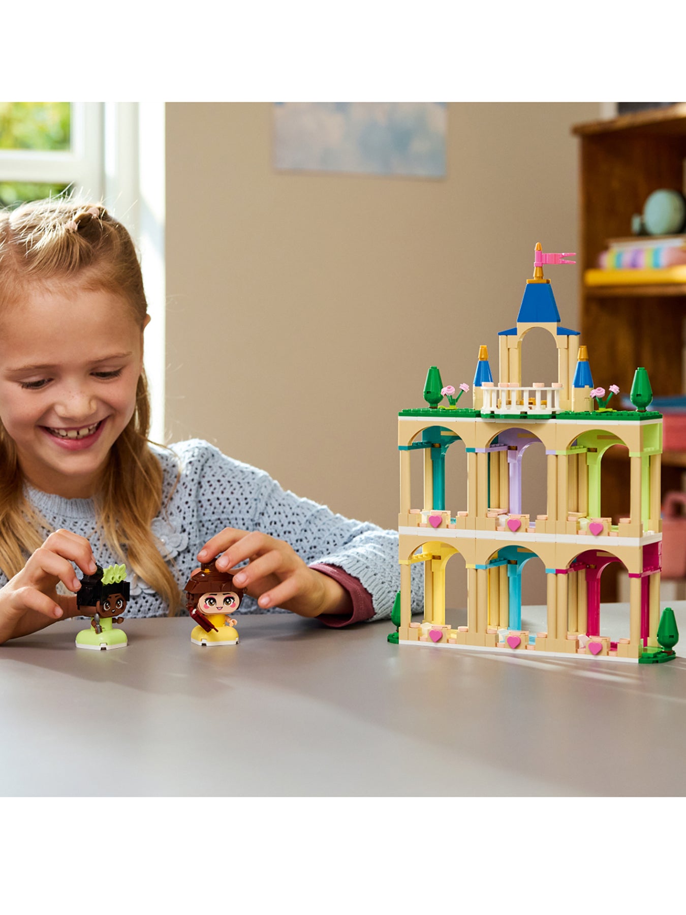 Disney Mini Belle and Tiana Castle Building Set 43291