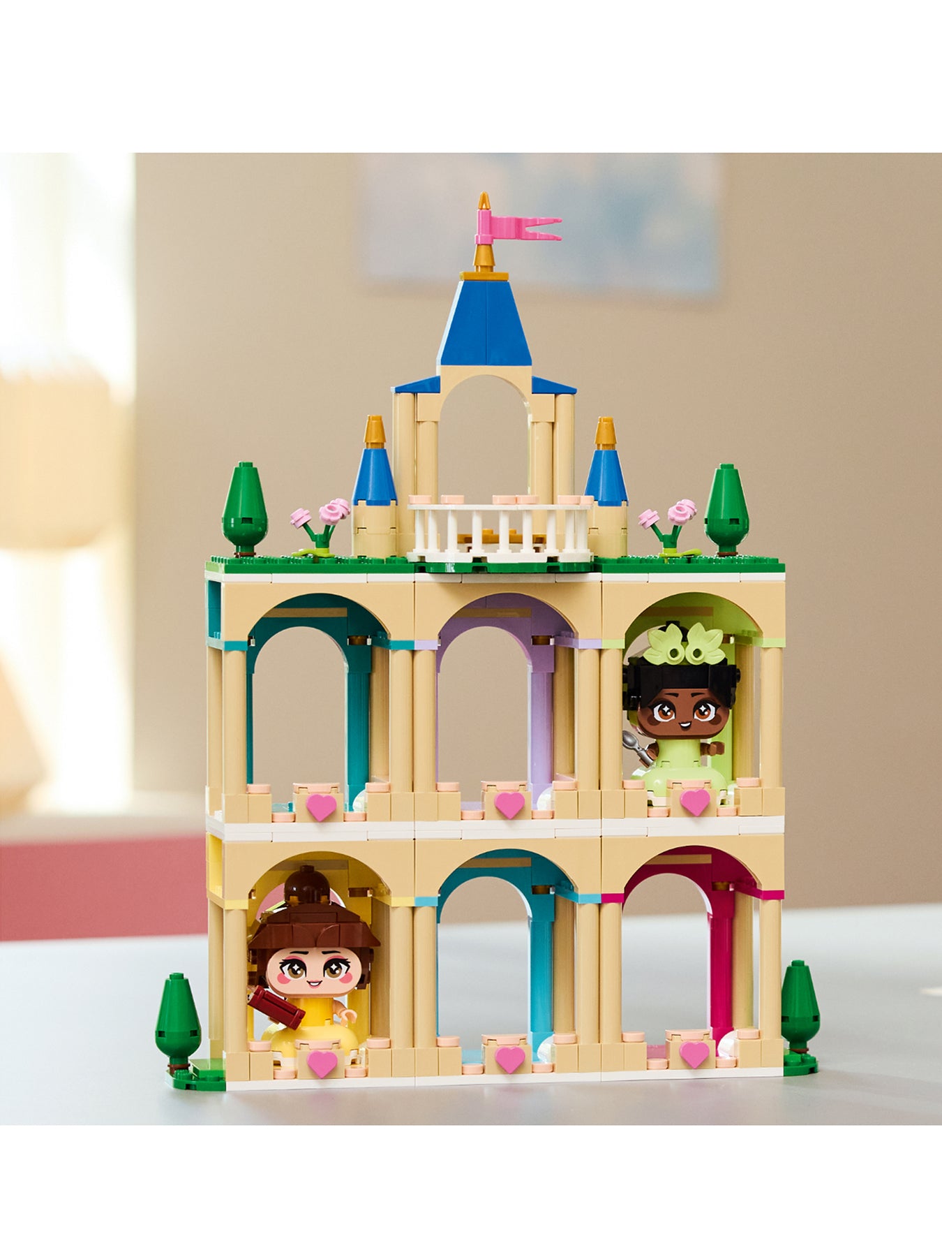 Disney Mini Belle and Tiana Castle Building Set 43291