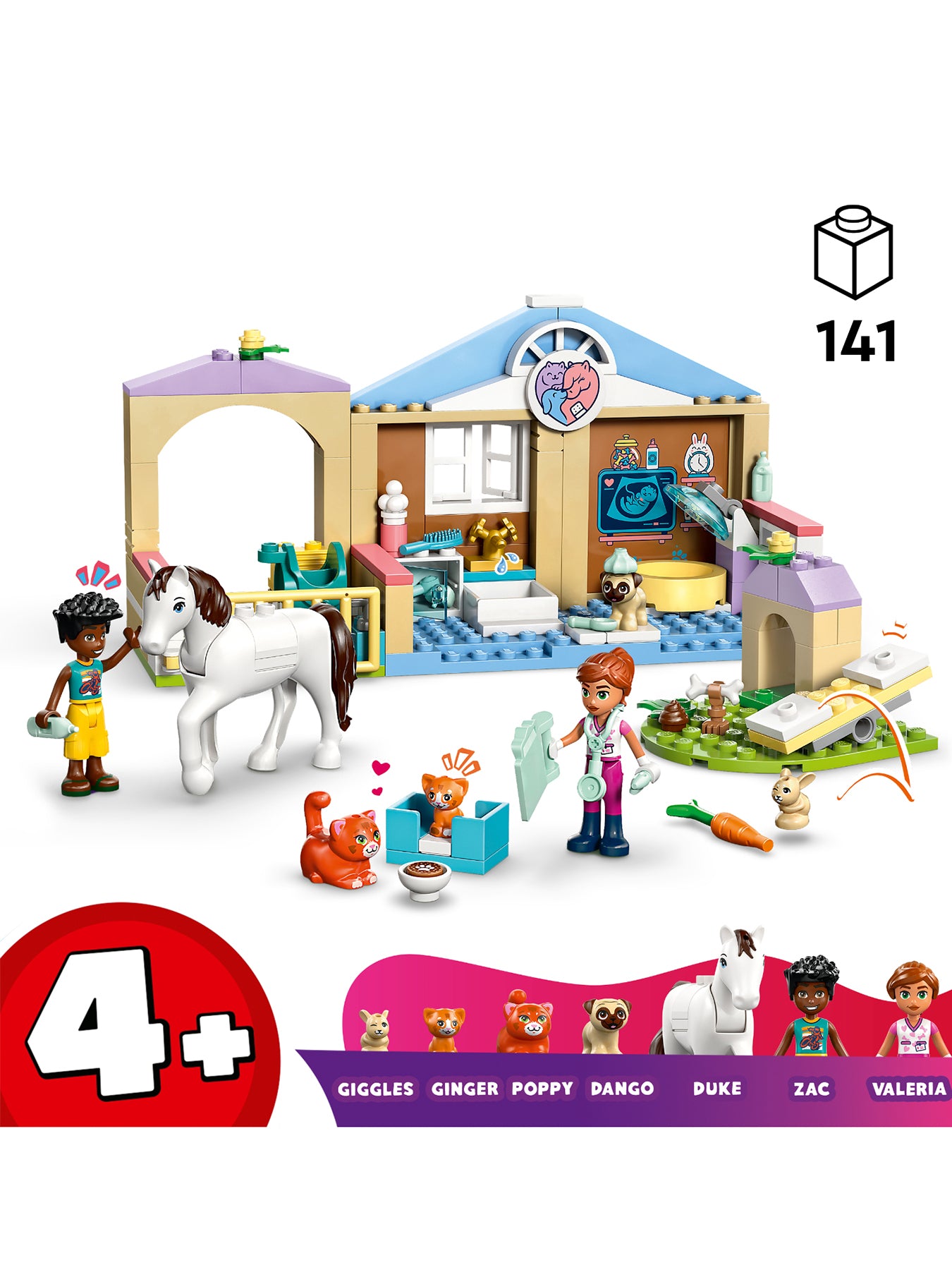 Friends Animal Vet Clinic Set 42696