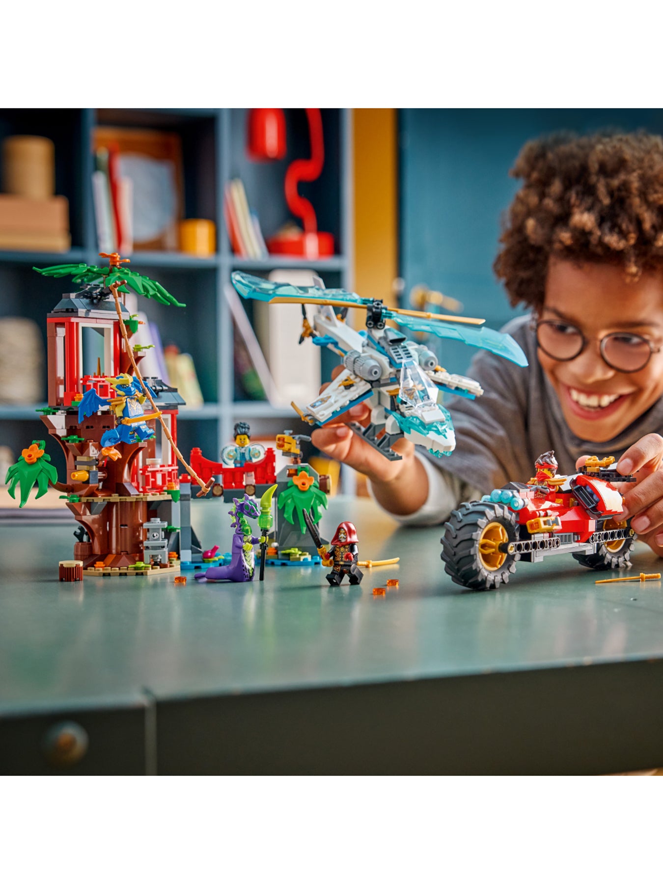 NINJAGO Vehicle Tree House Battle Set 71857