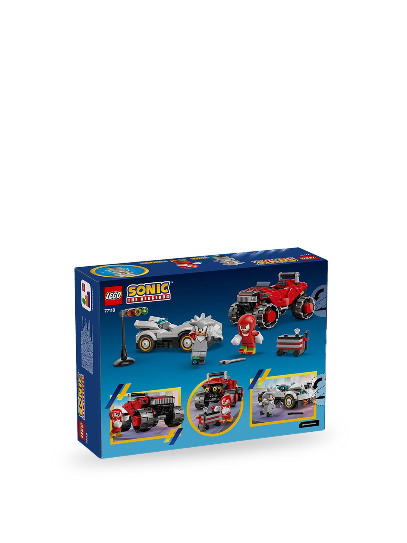 Sonic Silver’s Car vs Knuckles Monster Truck Set 77118