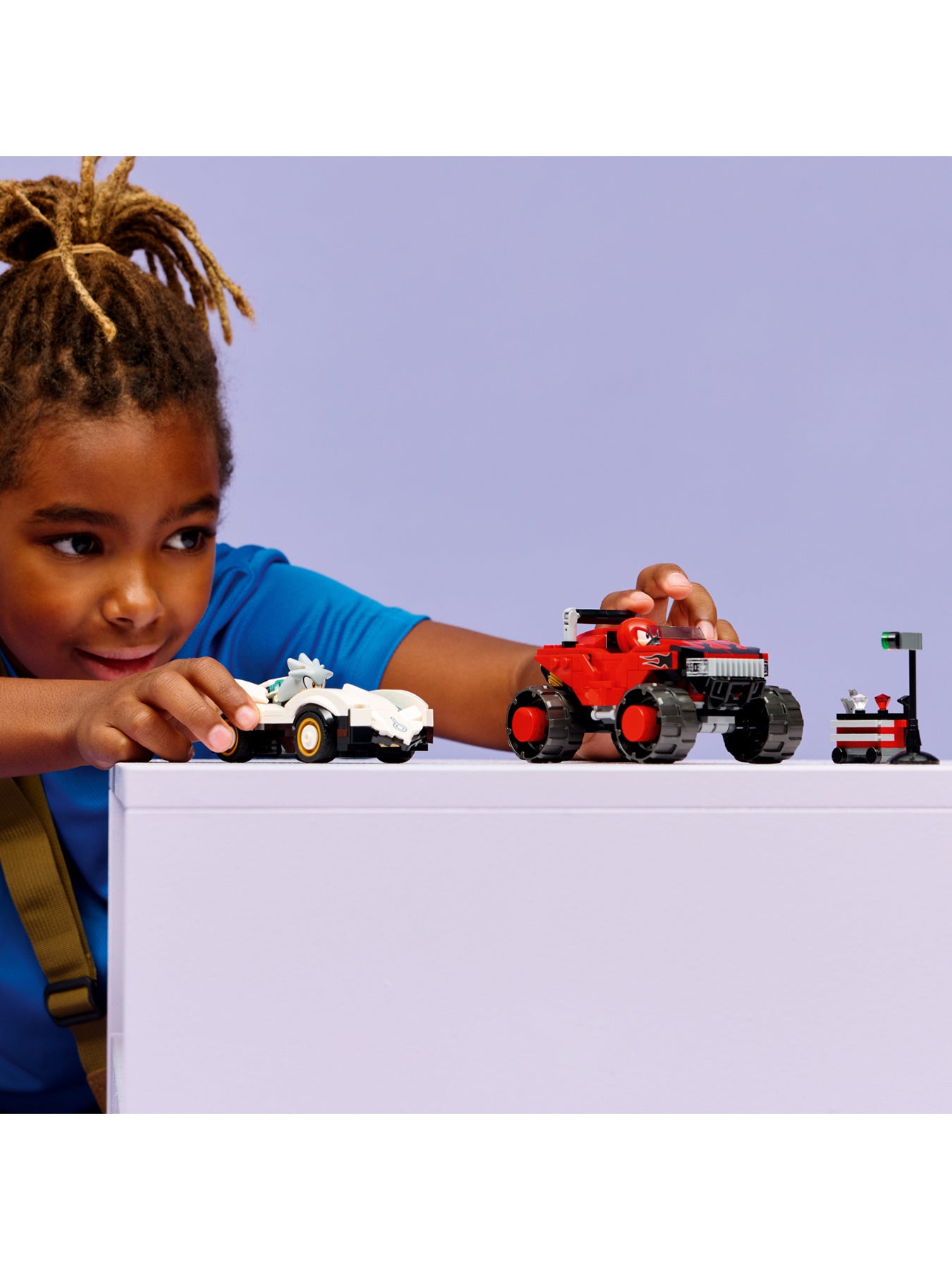 Sonic Silver’s Car vs Knuckles Monster Truck Set 77118