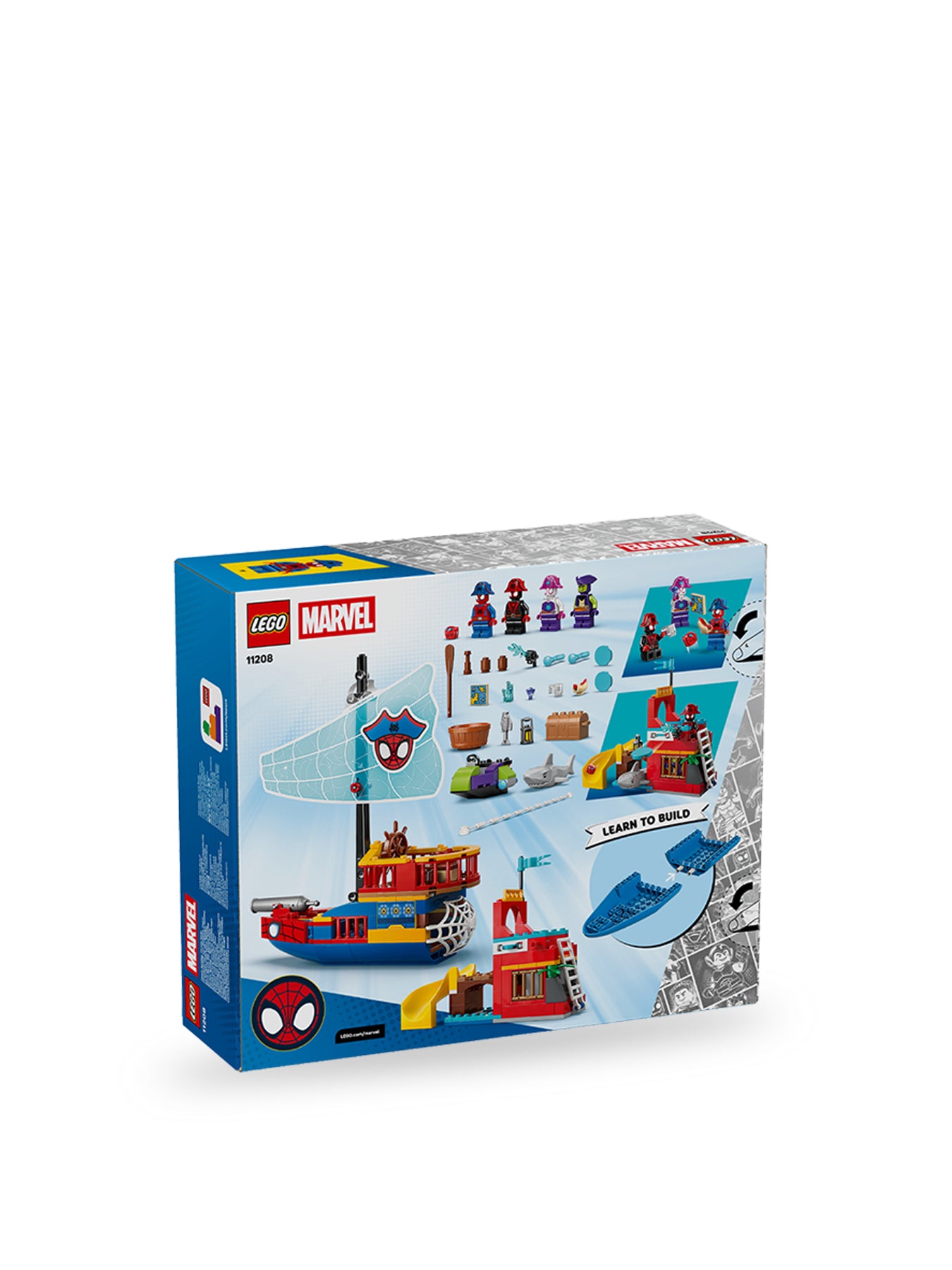 Marvel Team Spidey Pirate Ship Set 11208