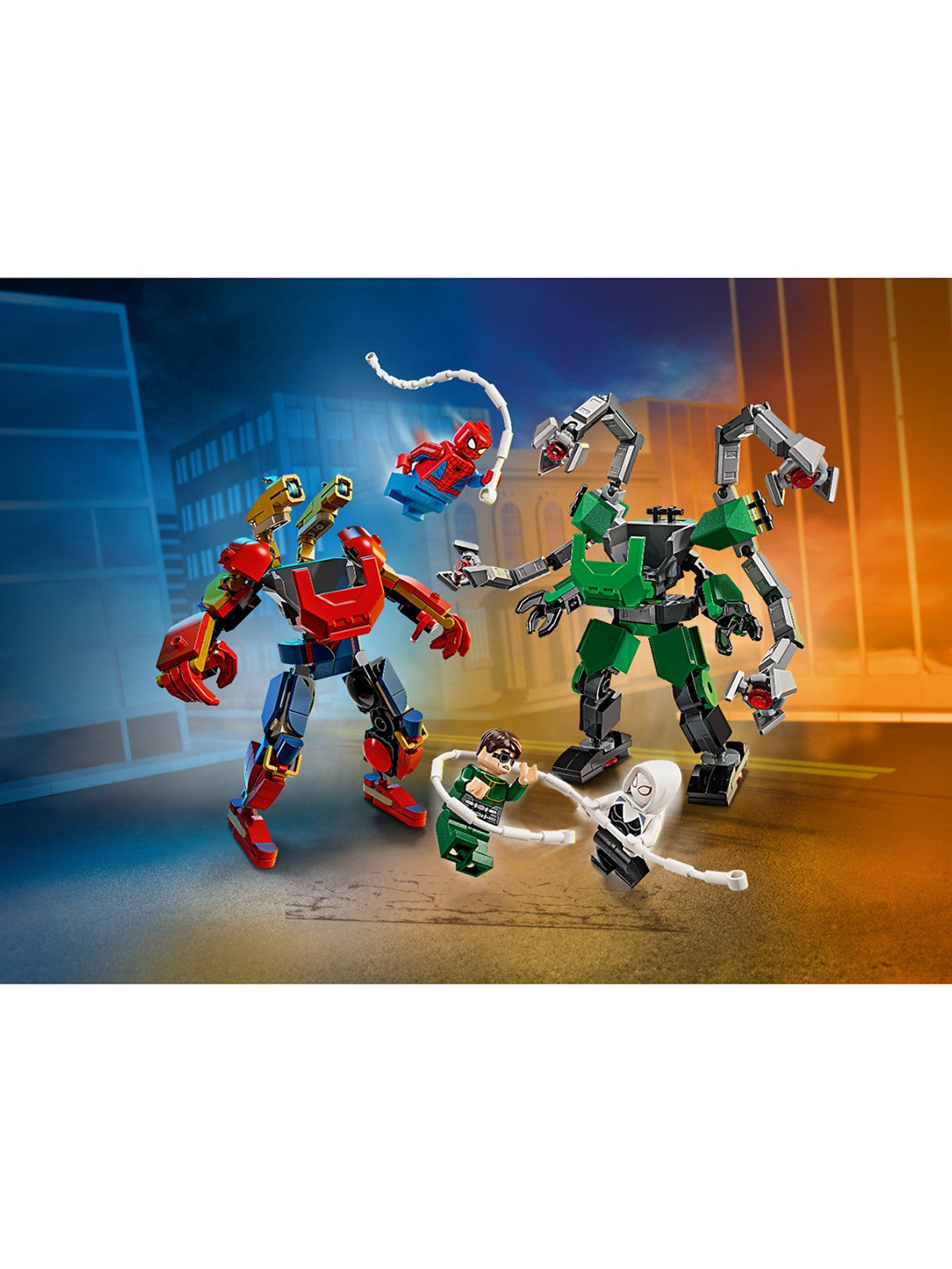 Marvel Mech Battle Spider-Man vs Doc Ock Set 76338