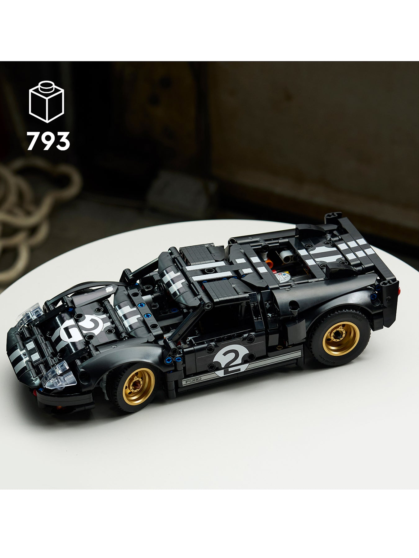Technic 1966 Ford GT40 MKII Race Car 42223