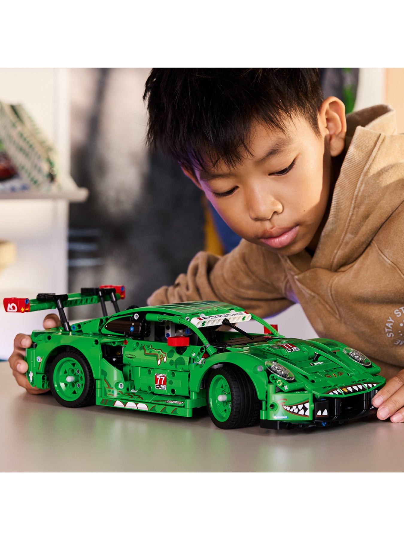 Technic Porsche 911 GT3 R REXY AO Racing Car 42224