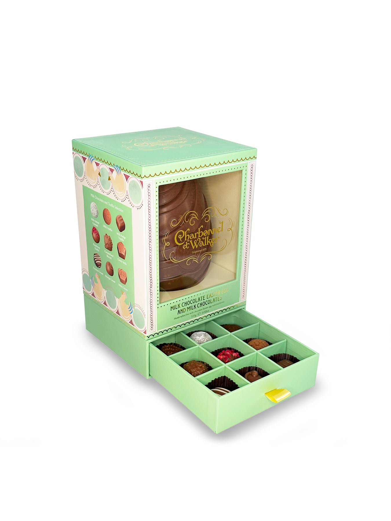 Milk Chocolate Egg with Truffles 350g