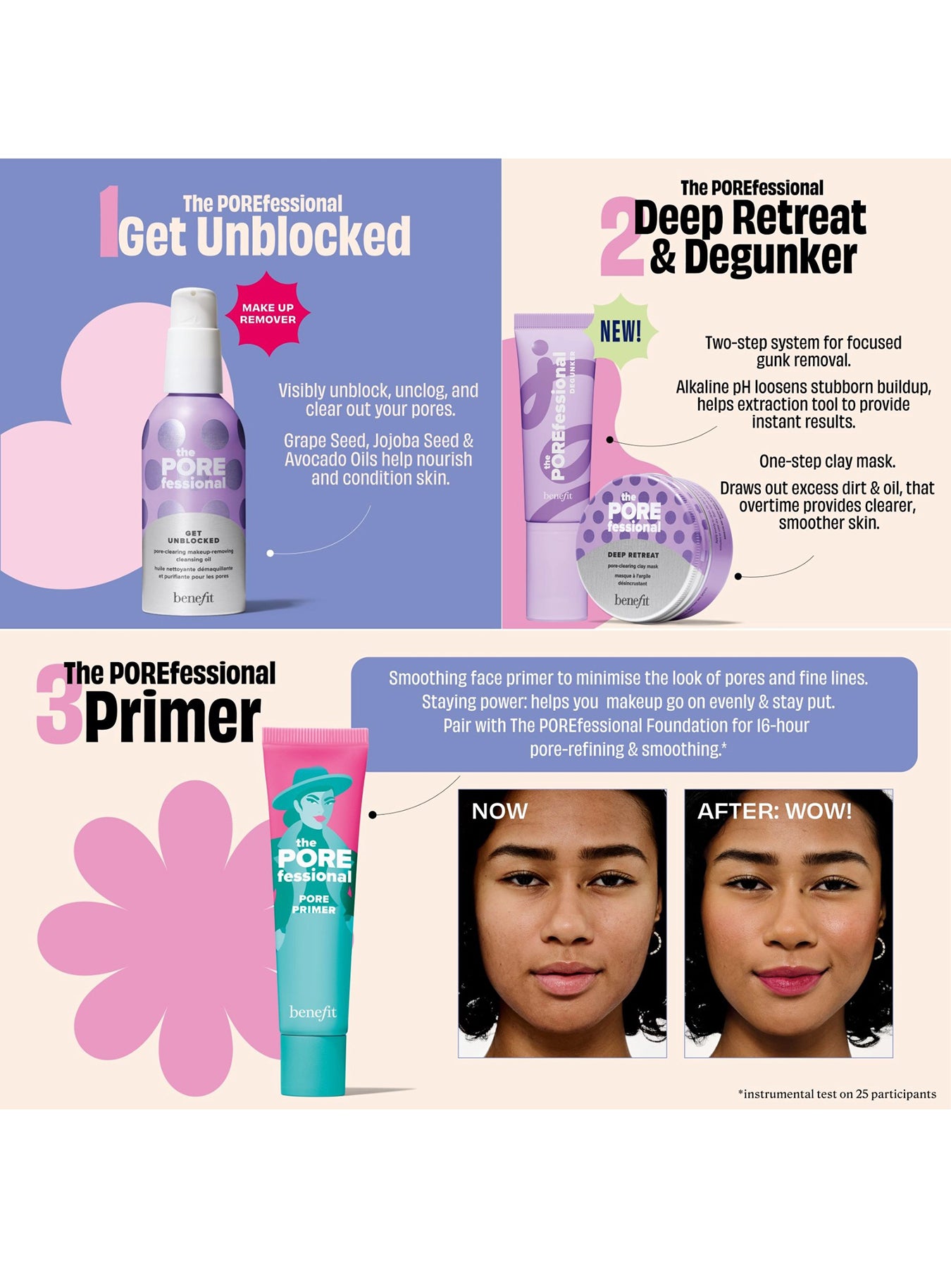 The Porefessional Degunker Blackhead and Pore Cleansing System for Clogged Pores 22ml
