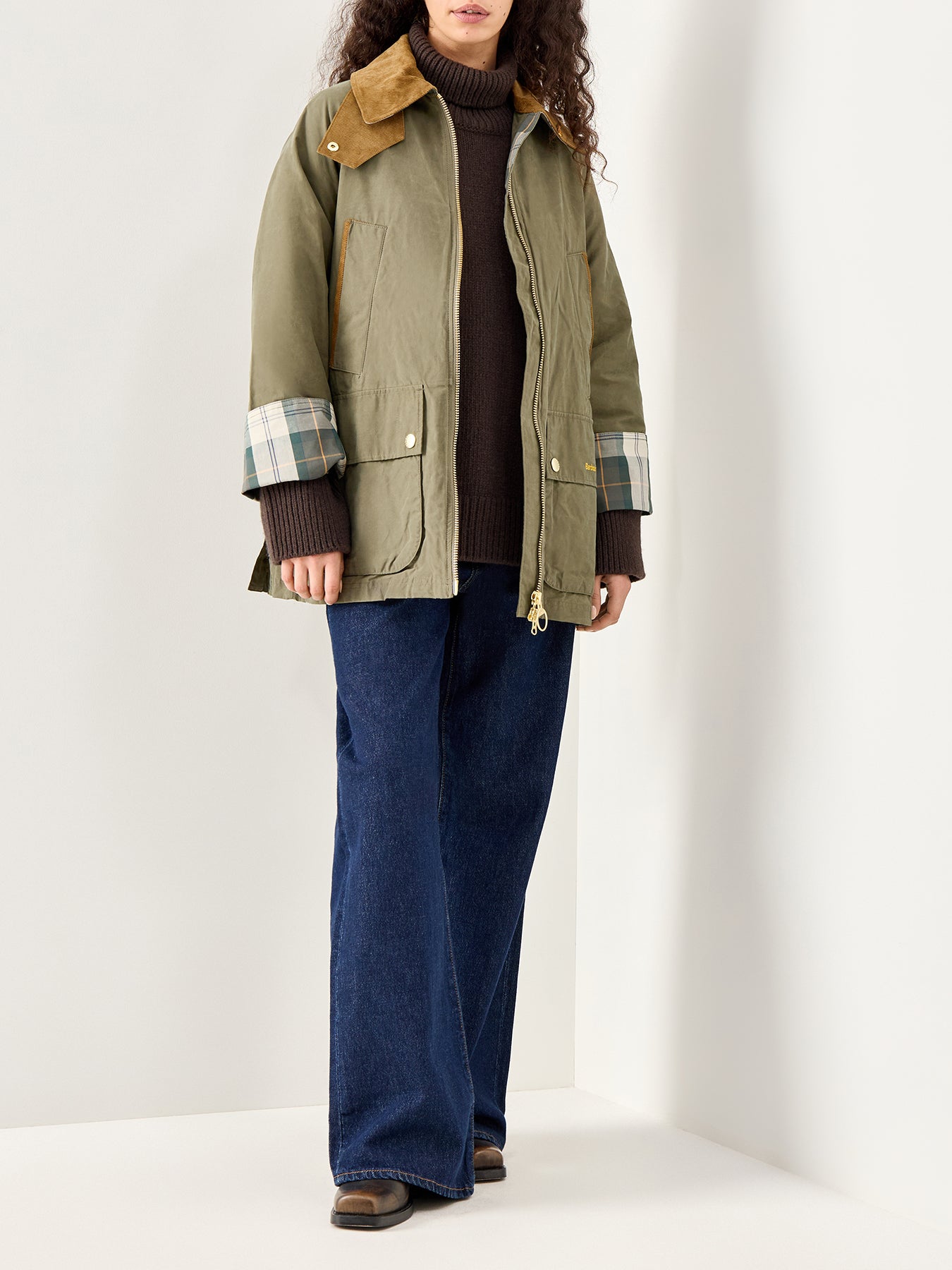 Icons Bedale Showerproof Jacket Ivy Green
