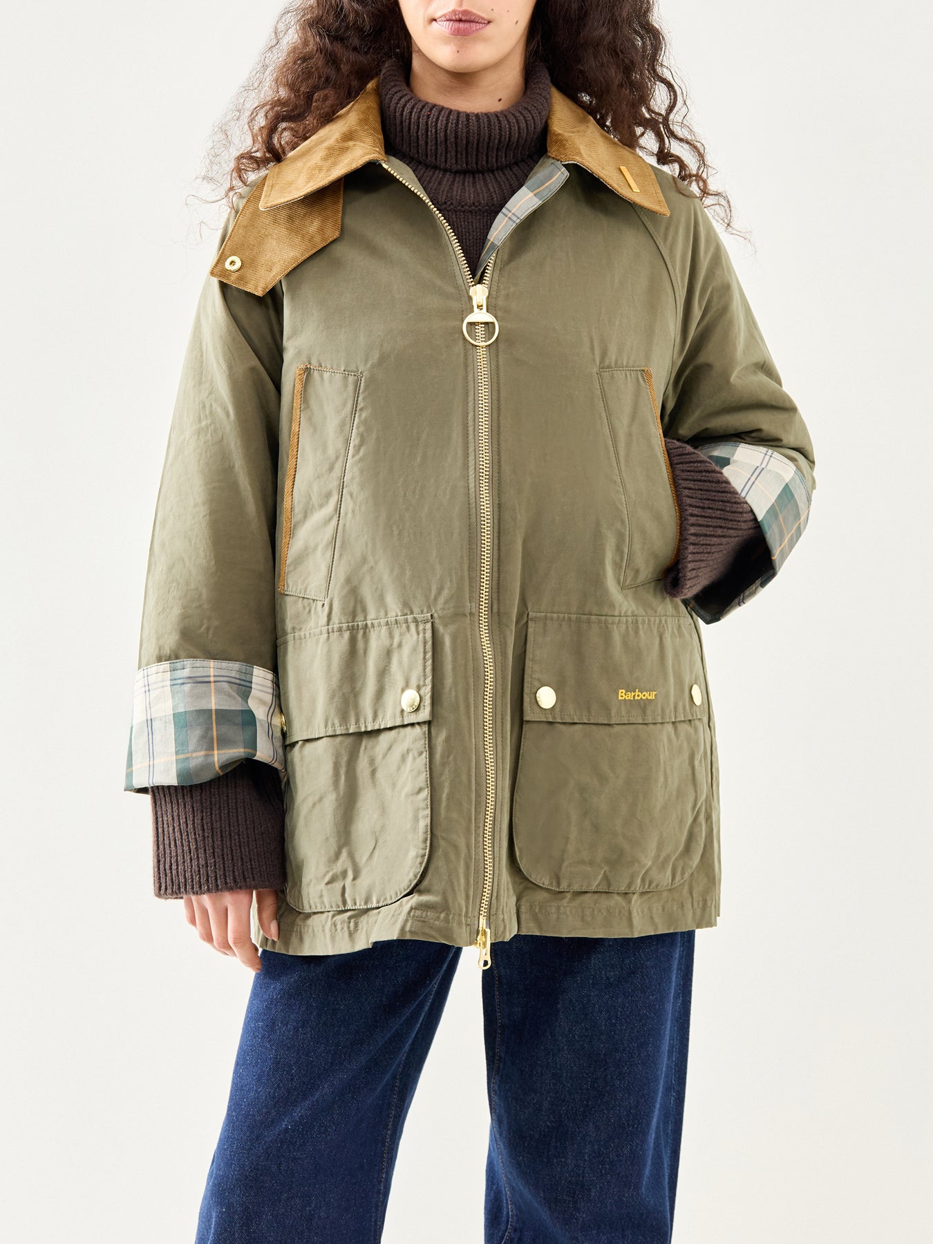 Icons Bedale Showerproof Jacket Ivy Green
